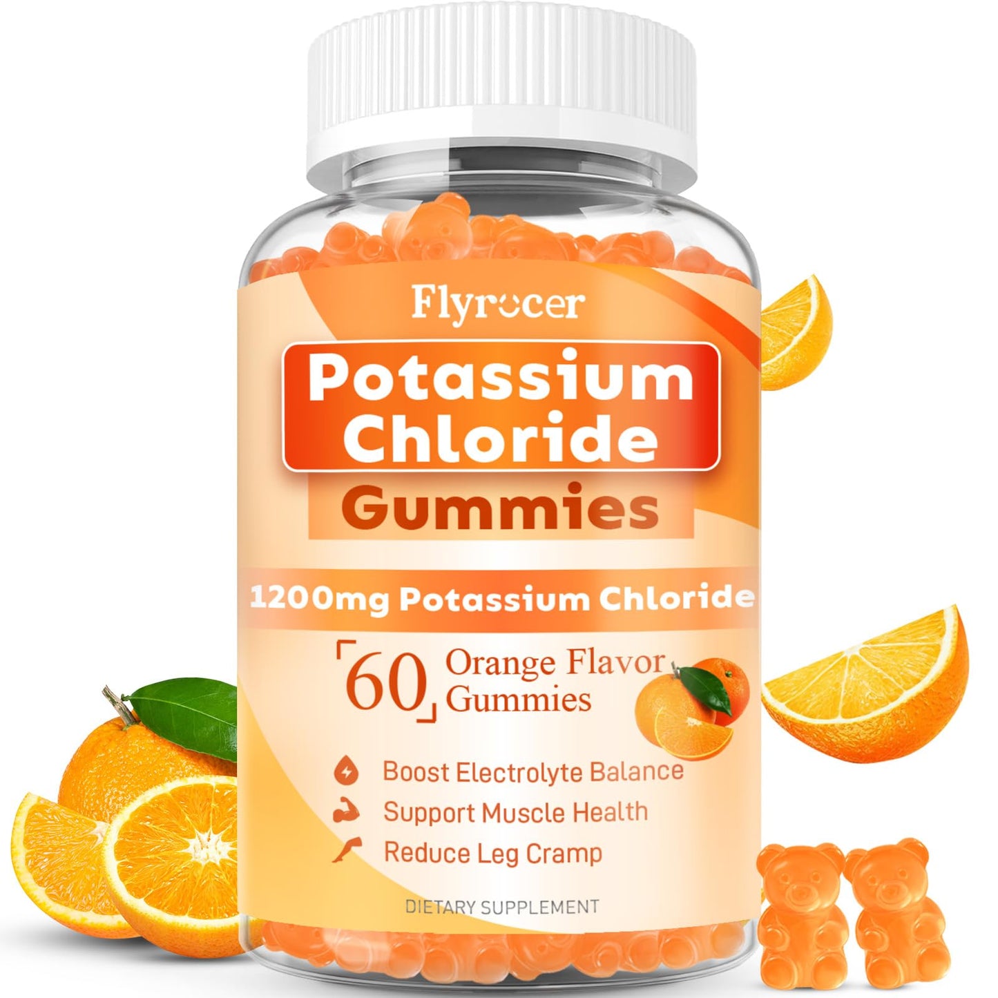 Flyrocer Potassium Gummies Gummy 60 Count