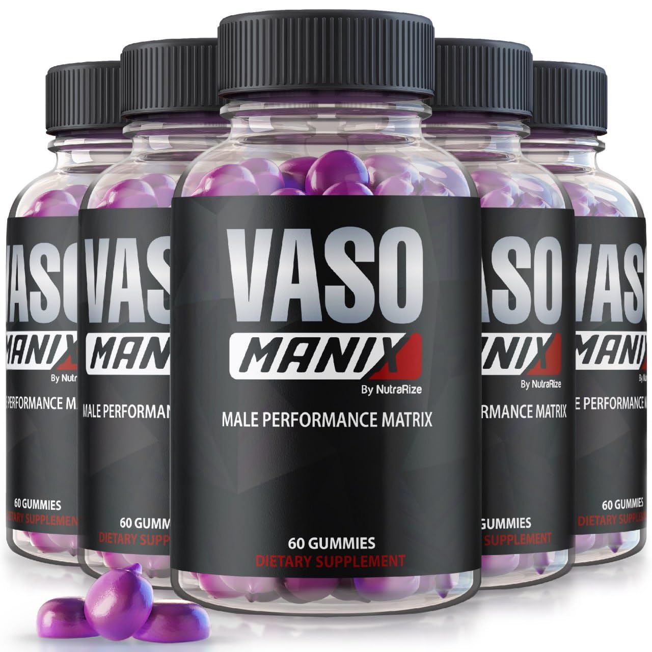 NutraRize VasoManix Gummies 300 Gummies