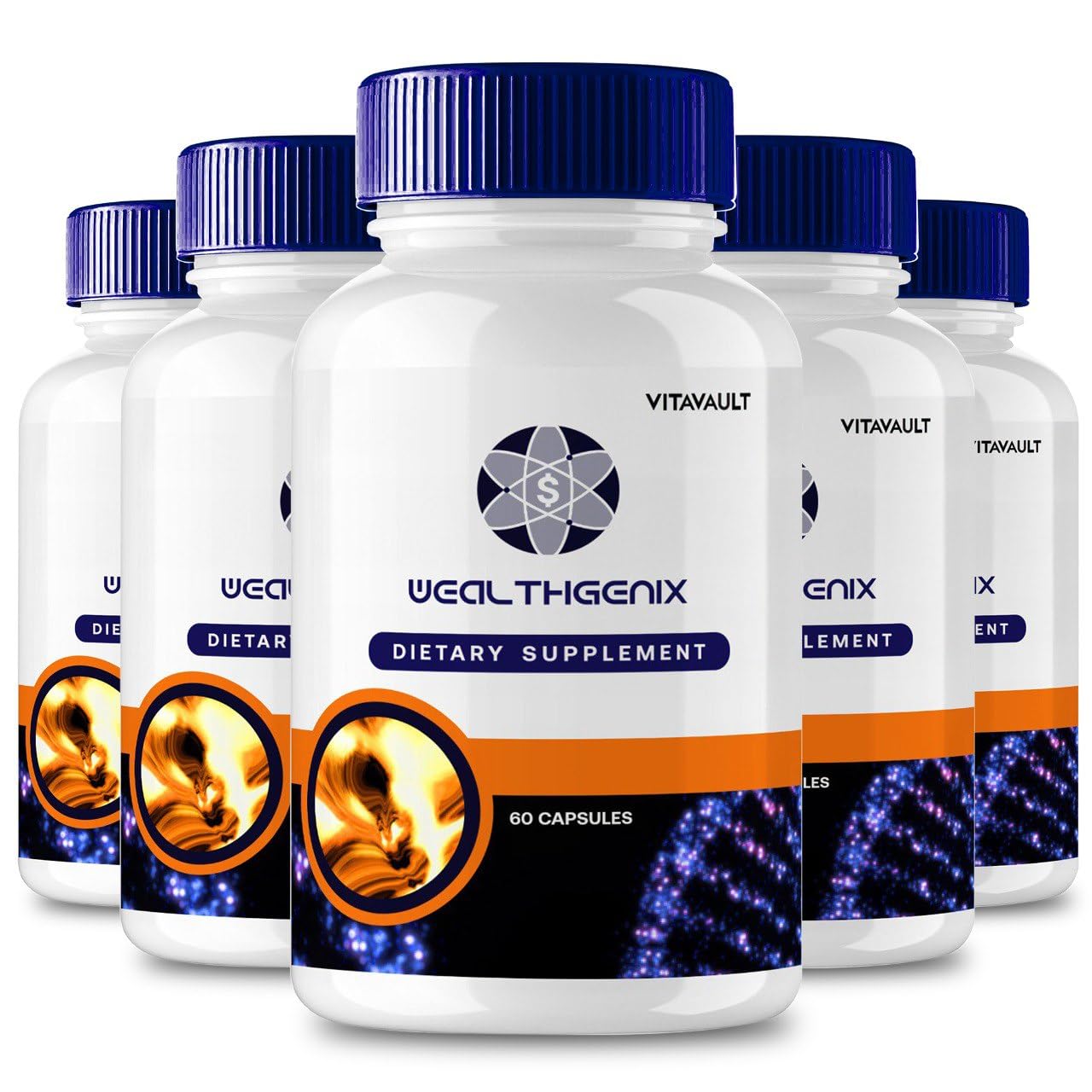Vitavault WealthGenix Capsules, 300 Capsules