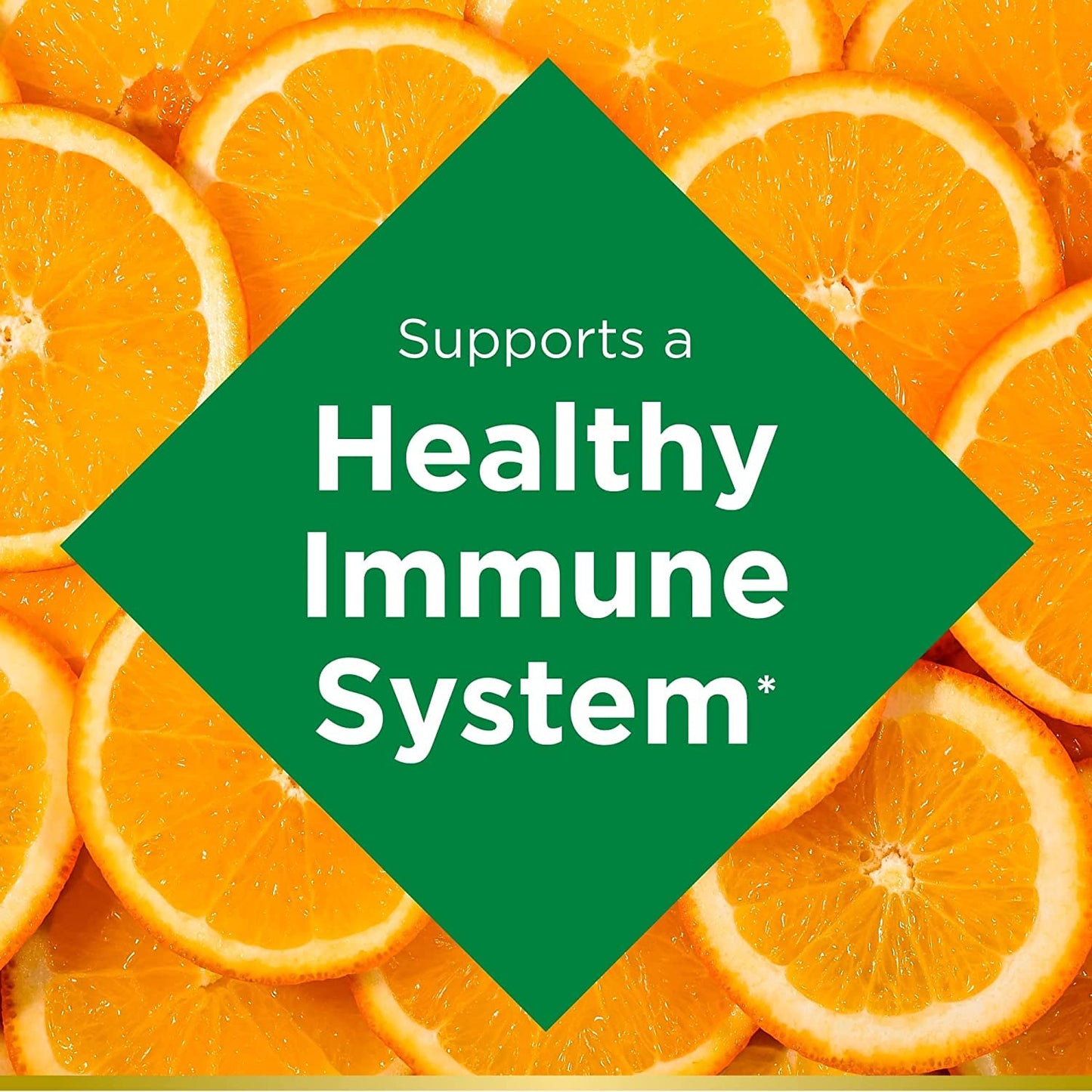Nature's Bounty Vitamin C + Rose Hips Immune Support 1000mg Tablets, 200 Count