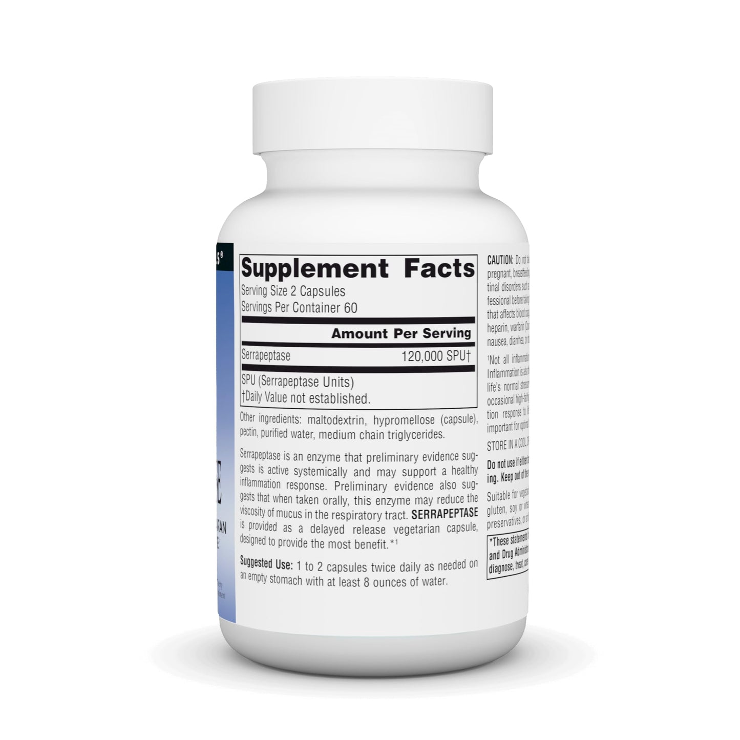 Source Naturals Serrapeptase Delayed Release Enzyme Capsule 120 Count