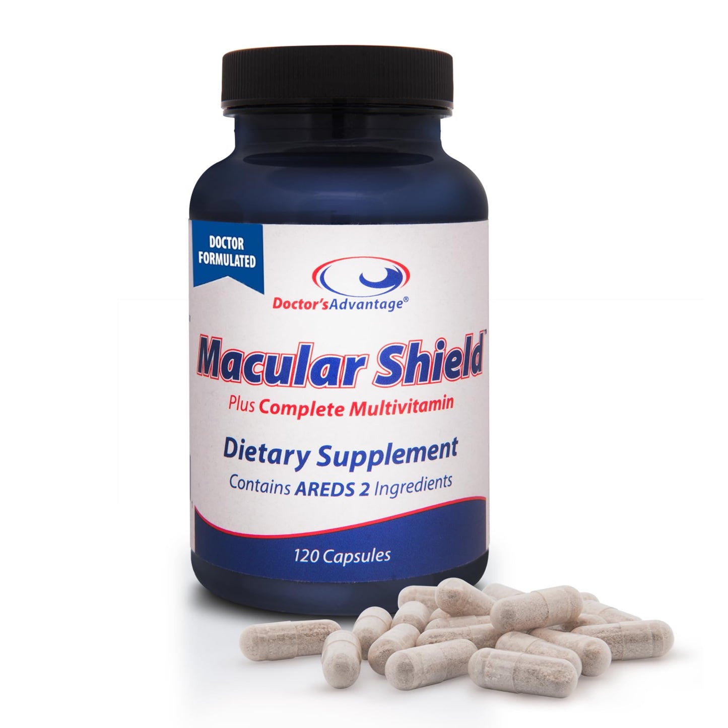 Doctor's Advantage Macular Shield Eye Vitamins + Multivitamin Capsules 120 Capsules
