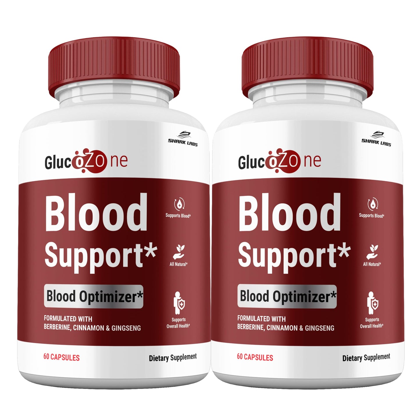 Shark Labs Gluco Zone Capsules 60 Count
