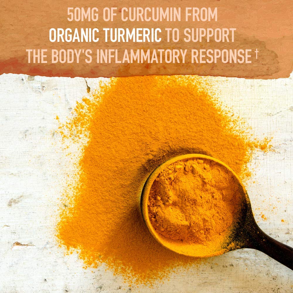 Garden of Life Organics Turmeric Booster Inflammatory Response Powder 4.76 oz