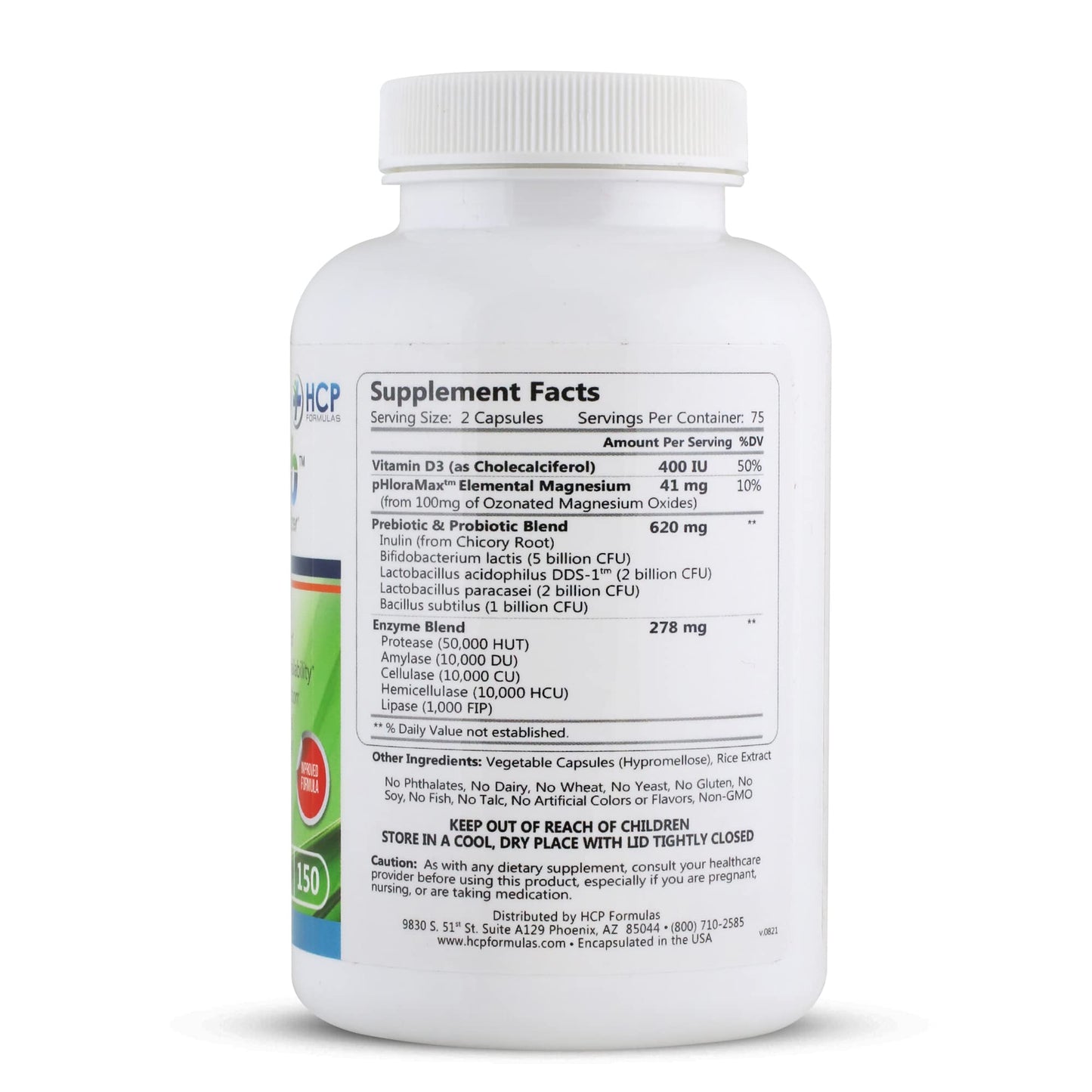 HCP Formulas Abzorb Capsule 150 Capsules