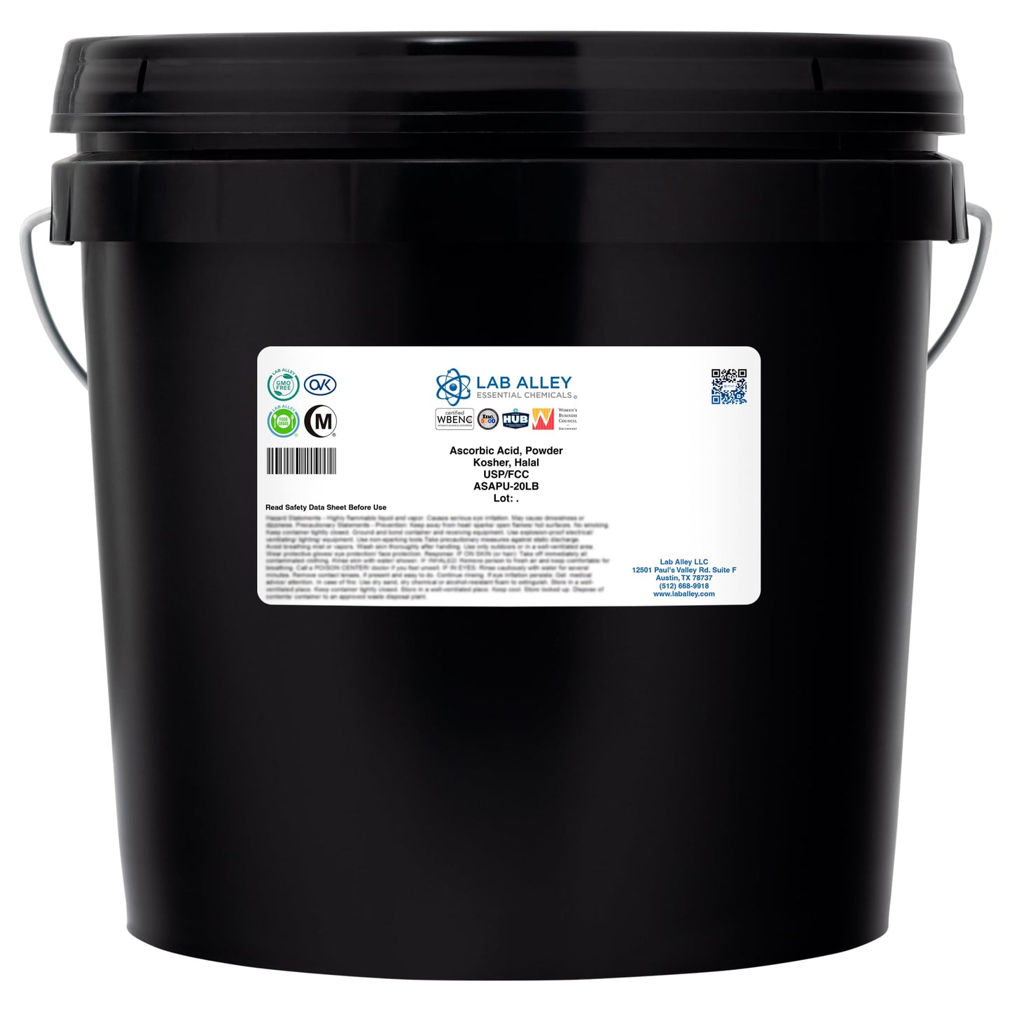Lab Alley Ascorbic Acid Powder 20 Pounds