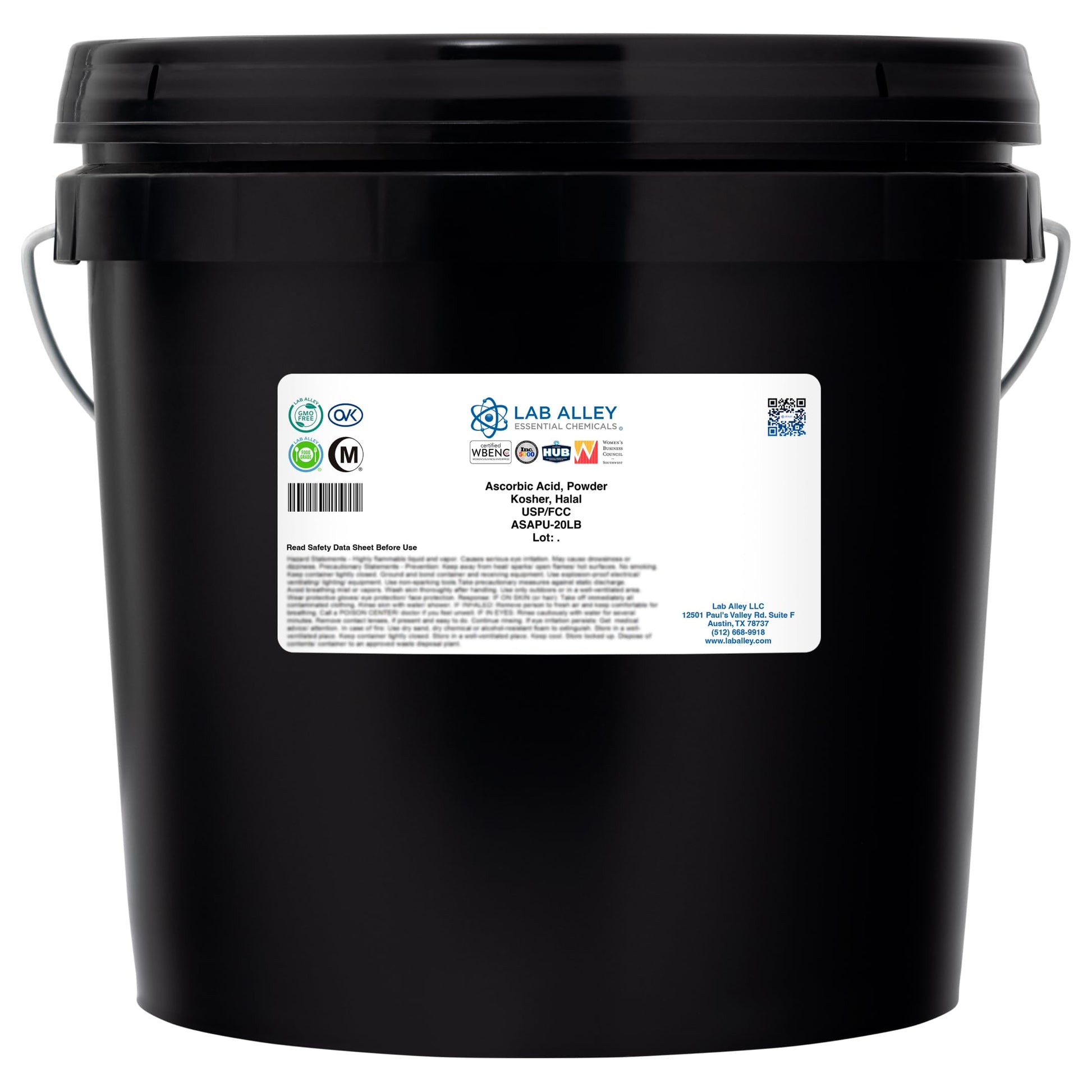 Lab Alley Ascorbic Acid Powder 20 Pounds