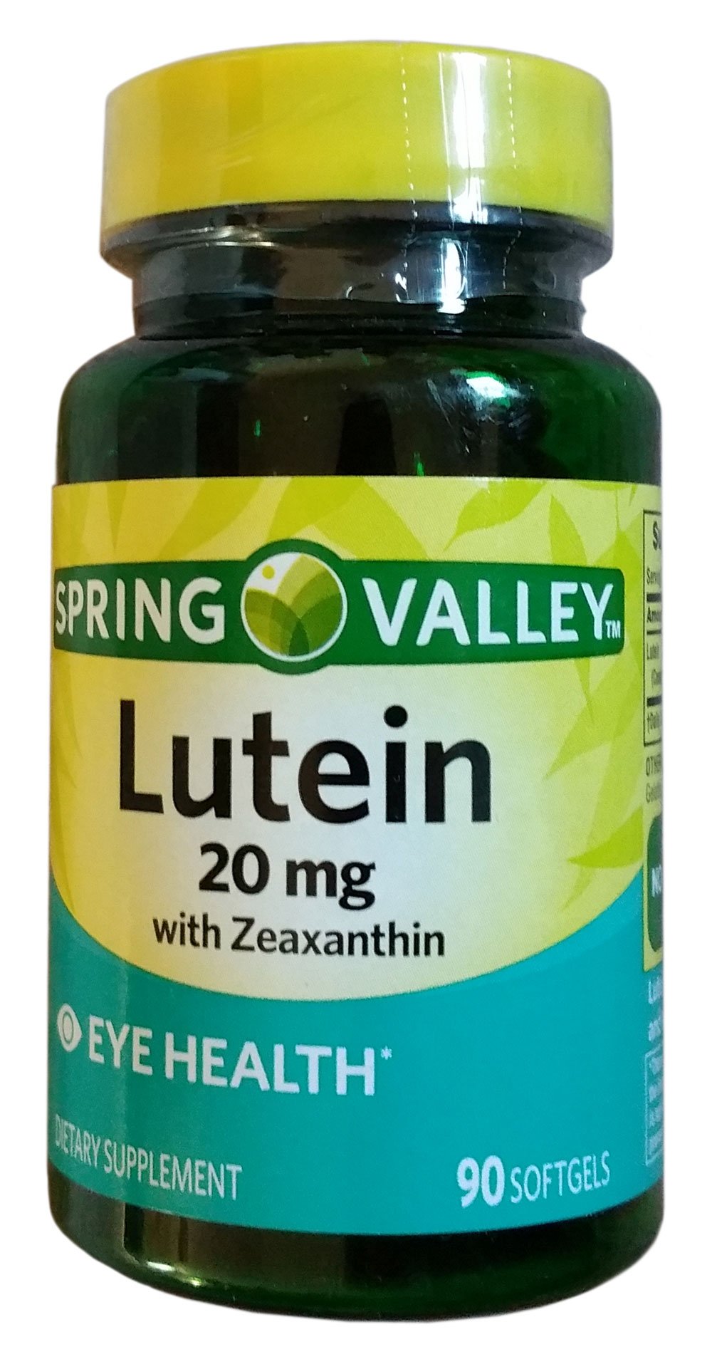 Spring Valley Lutein 20 mg Softgel, 90 Softgels