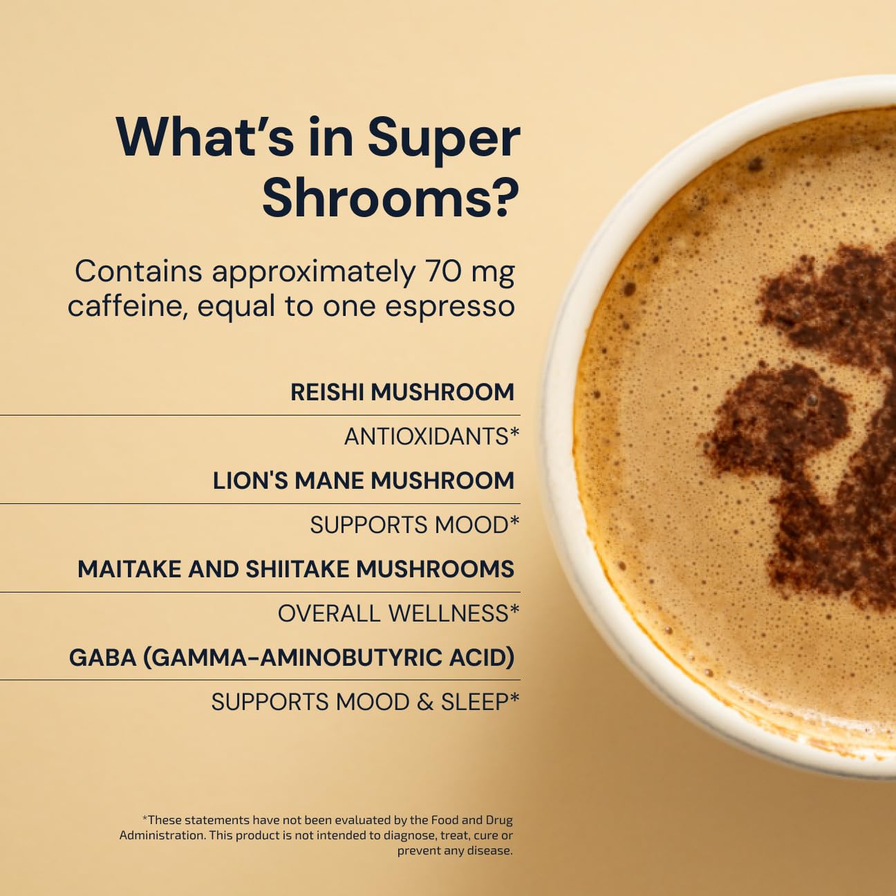 Blueprint Bryan Johnson Super Shroom Coffee Powder 30 Servings
