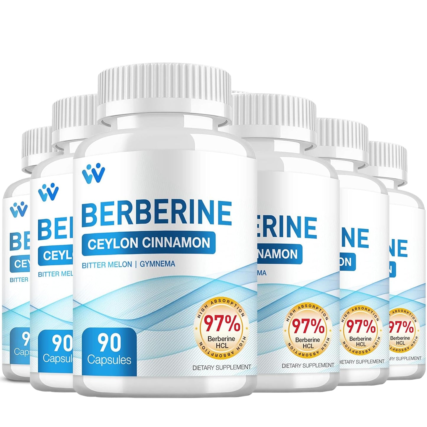 WACHRAY Berberine Supplement 1500mg, 540 Capsules