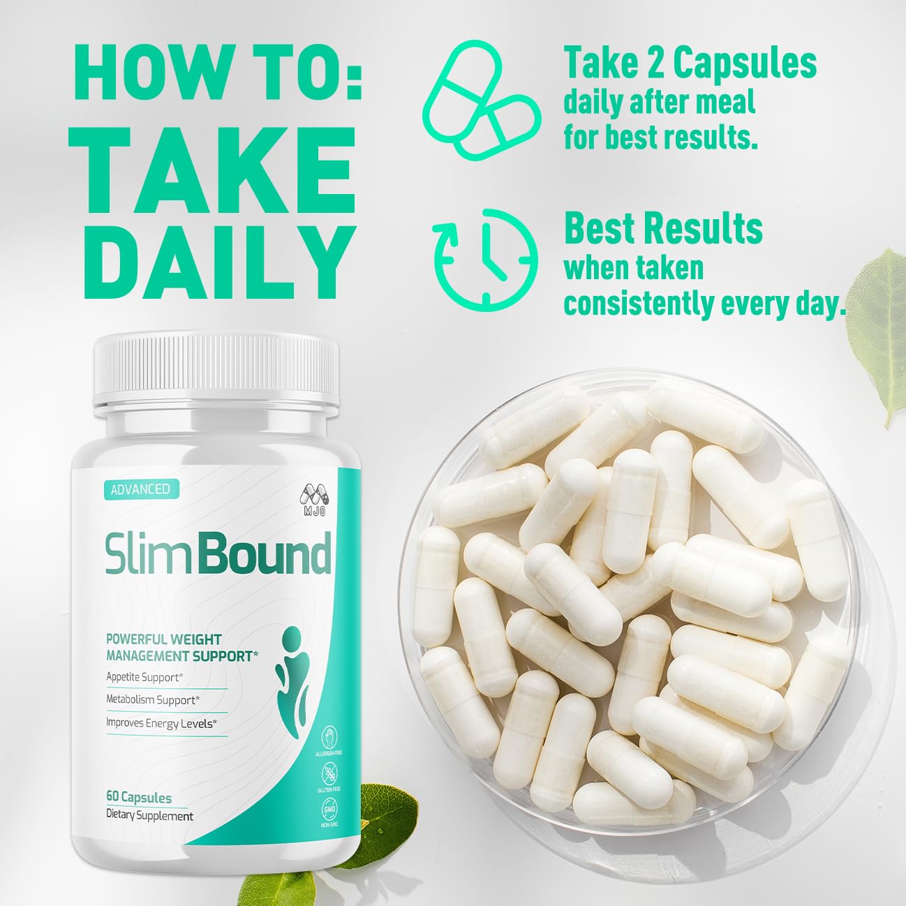 MJO SlimBound Capsules 120 Capsules
