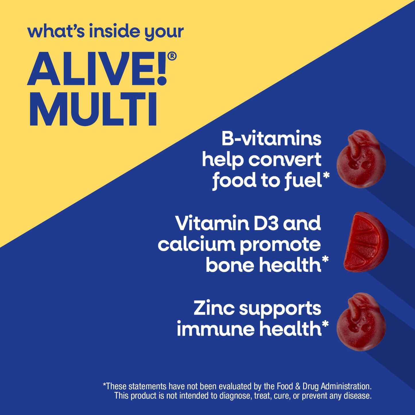 Nature's Way Alive! Men’s Multivitamin Gummy, 60 ct