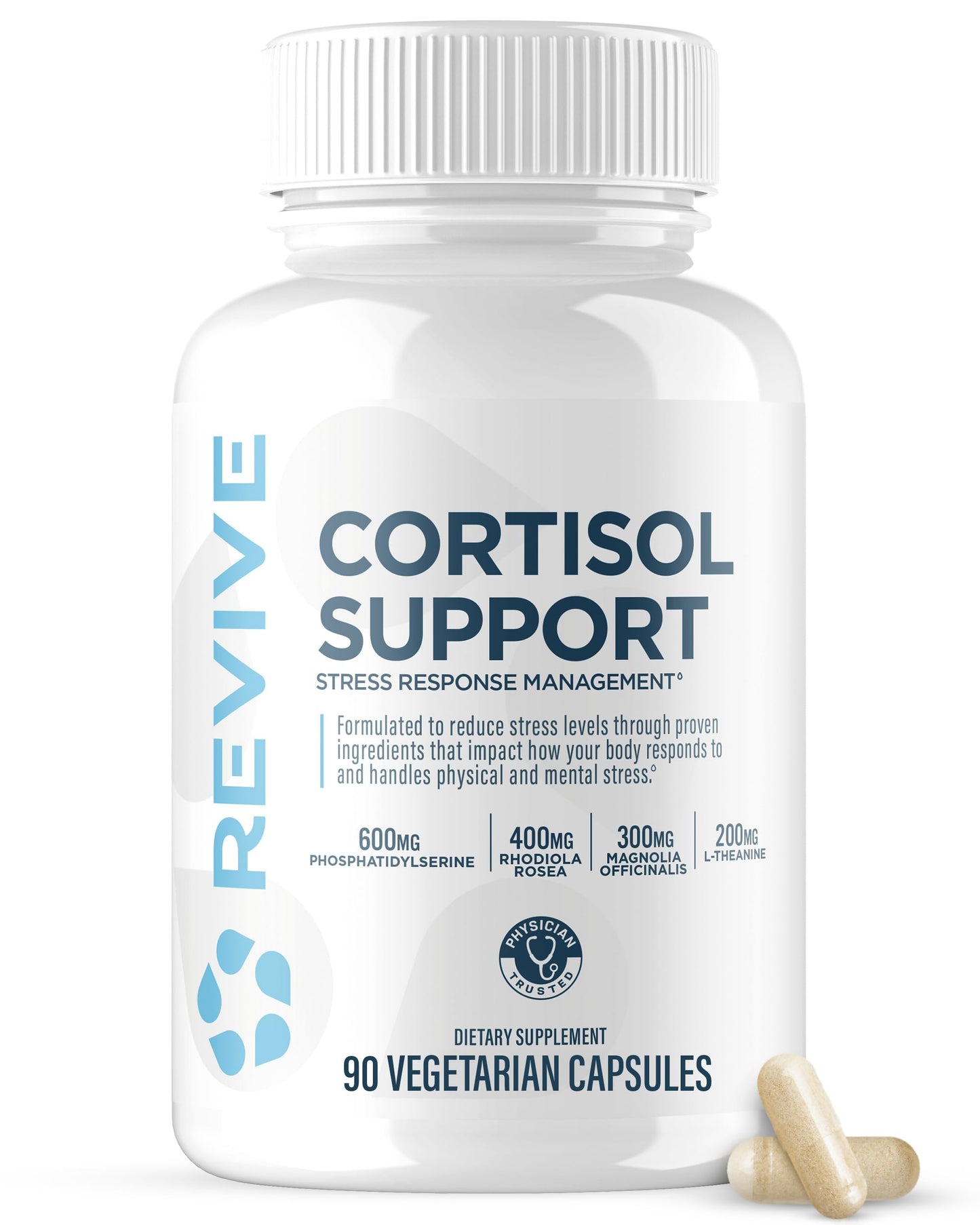 Revive Cortisol Manager Capsules, 90 Count