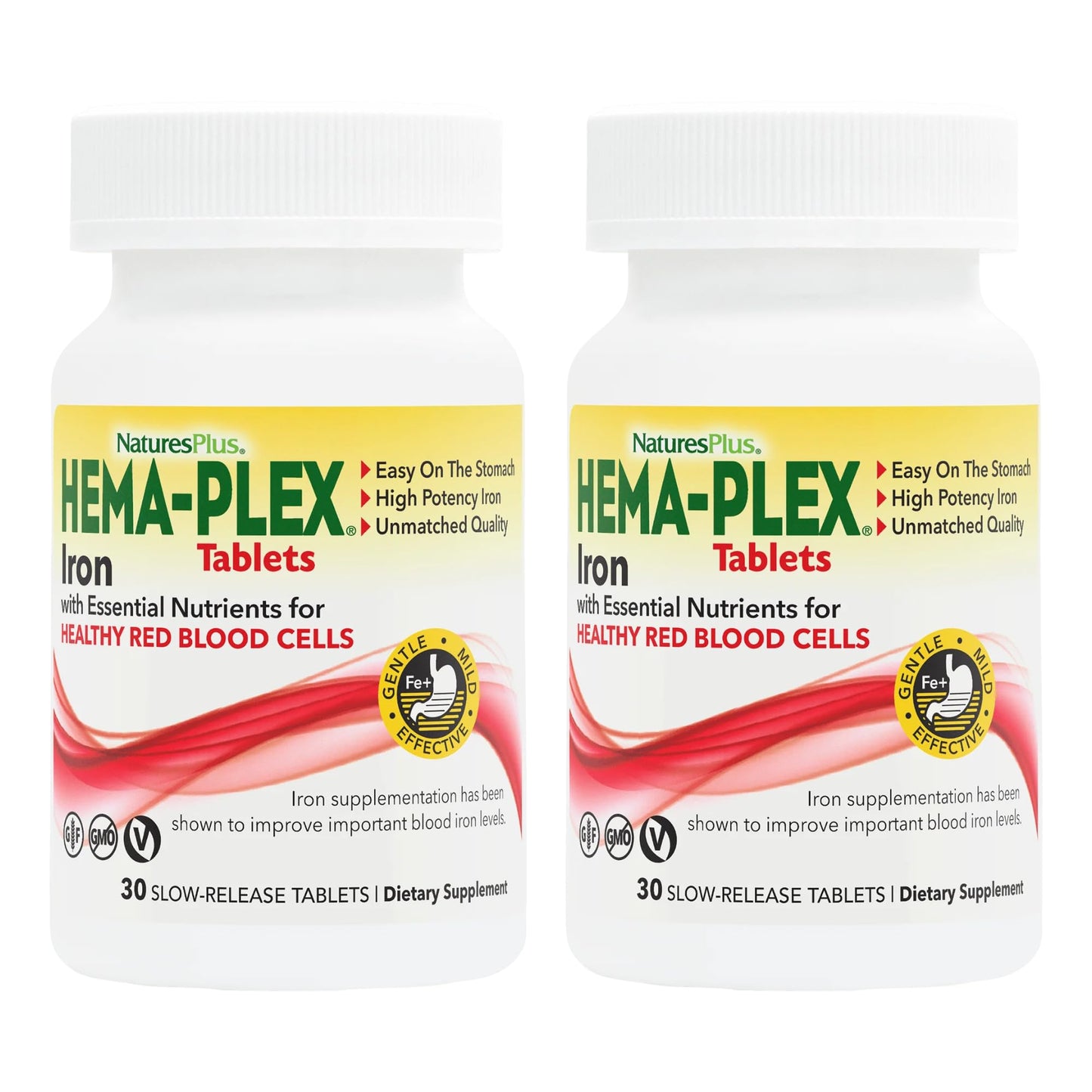 NaturesPlus Hema-Plex Iron Tablets 60