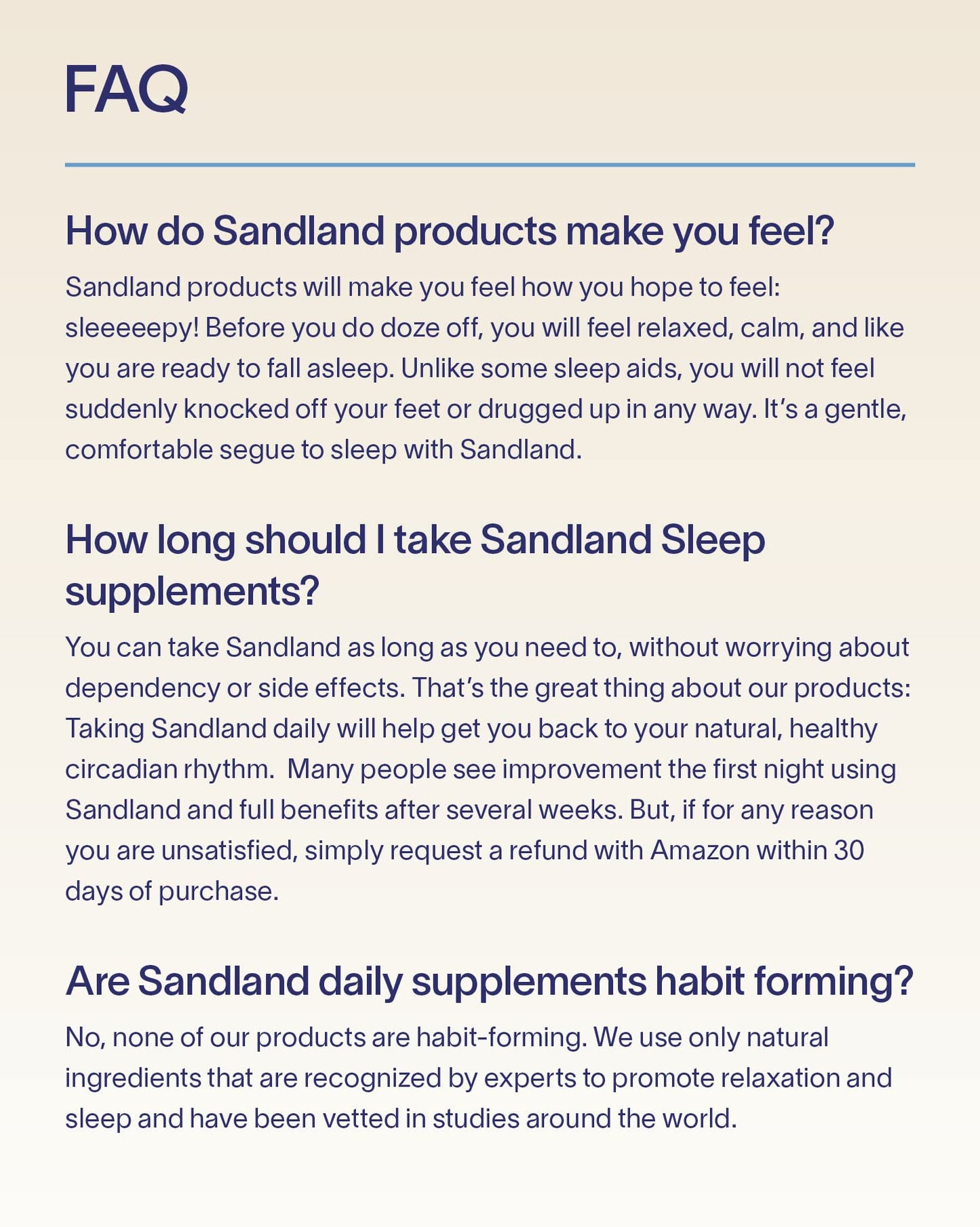 Sandland Stay Asleep Plus Melatonin Capsule, 30 Count