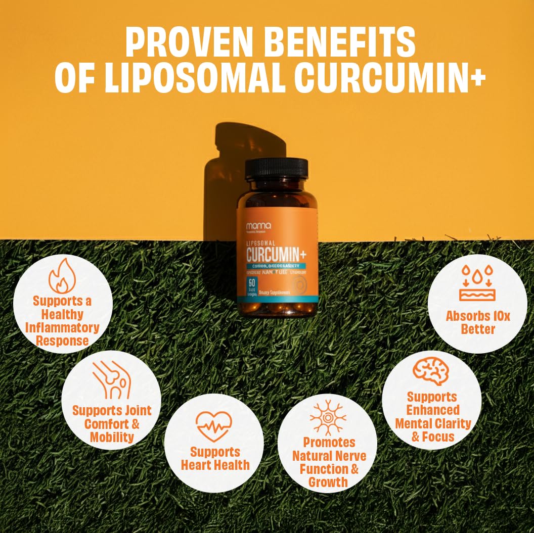 Manna Vitamins Evolved Liposomal Curcumin+ Softgels 60 Count