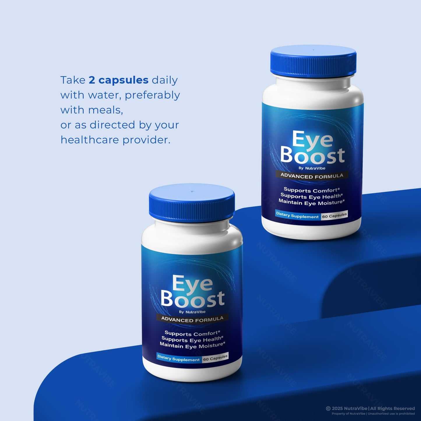 NutraVibe Eye Boost Capsules Eye Health & Vision Support Supplement, 120 Count