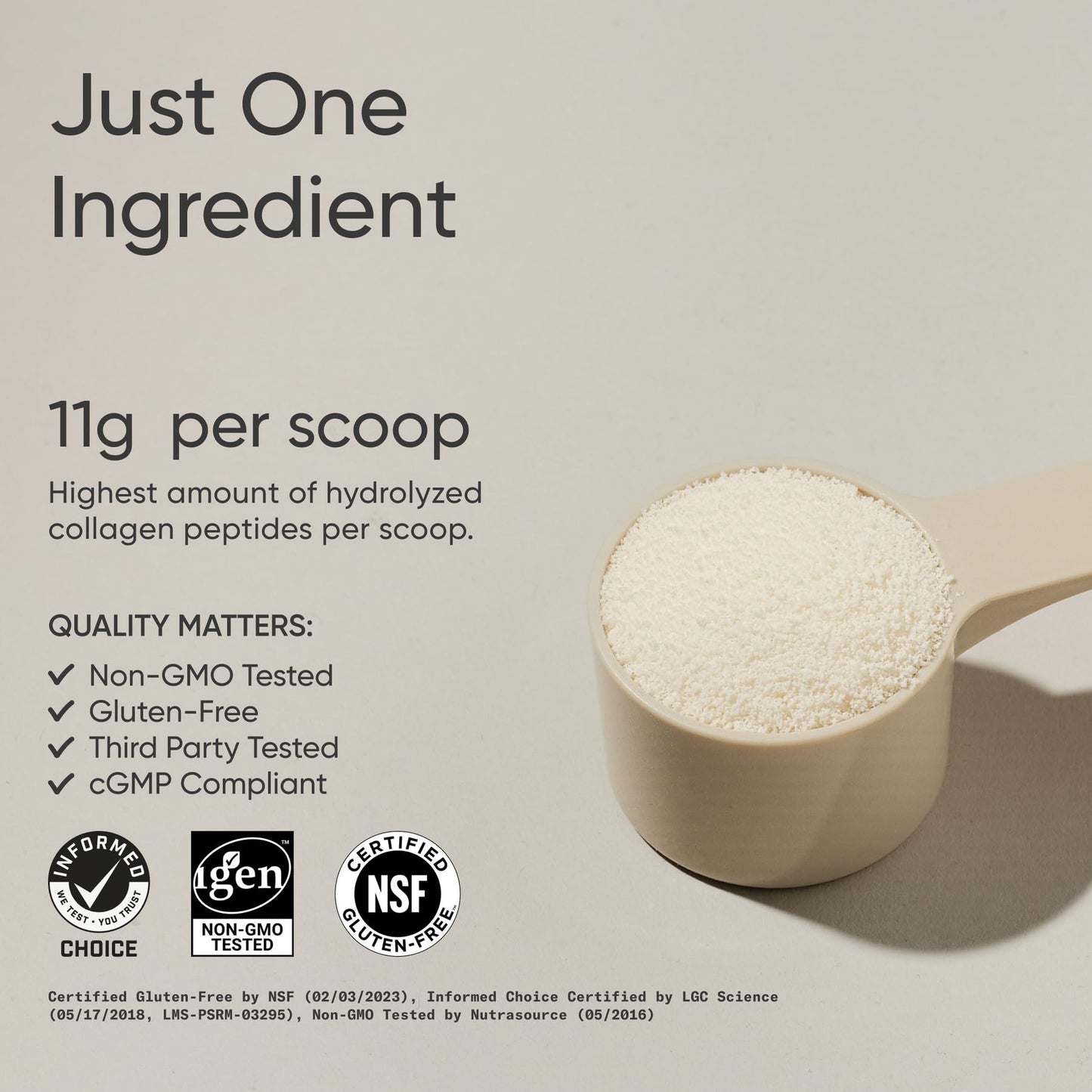 Sports Research Collagen Peptides Hydrolyzed Type 1 & 3 Collagen Powder 32