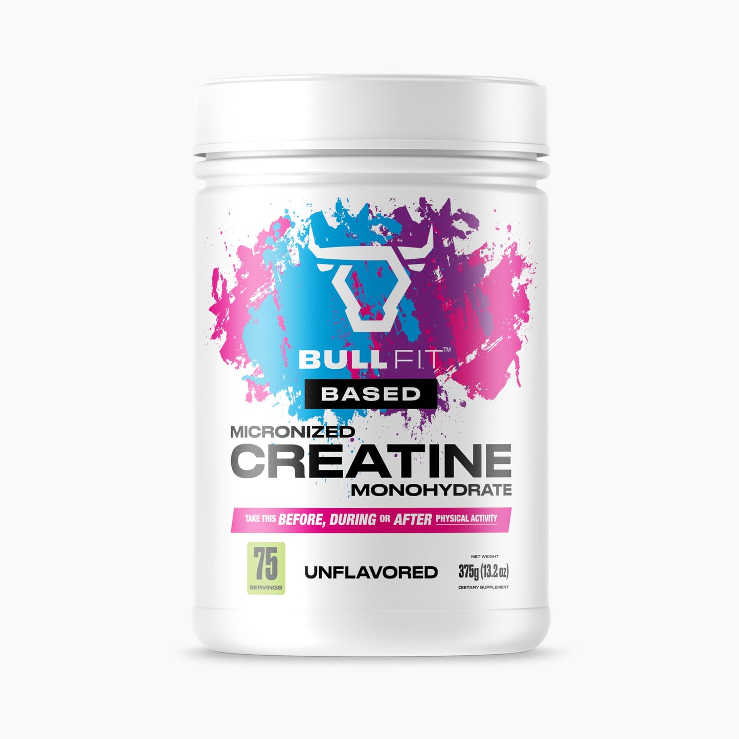 BULLFIT Creatine Monohydrate Powder 13.2 oz