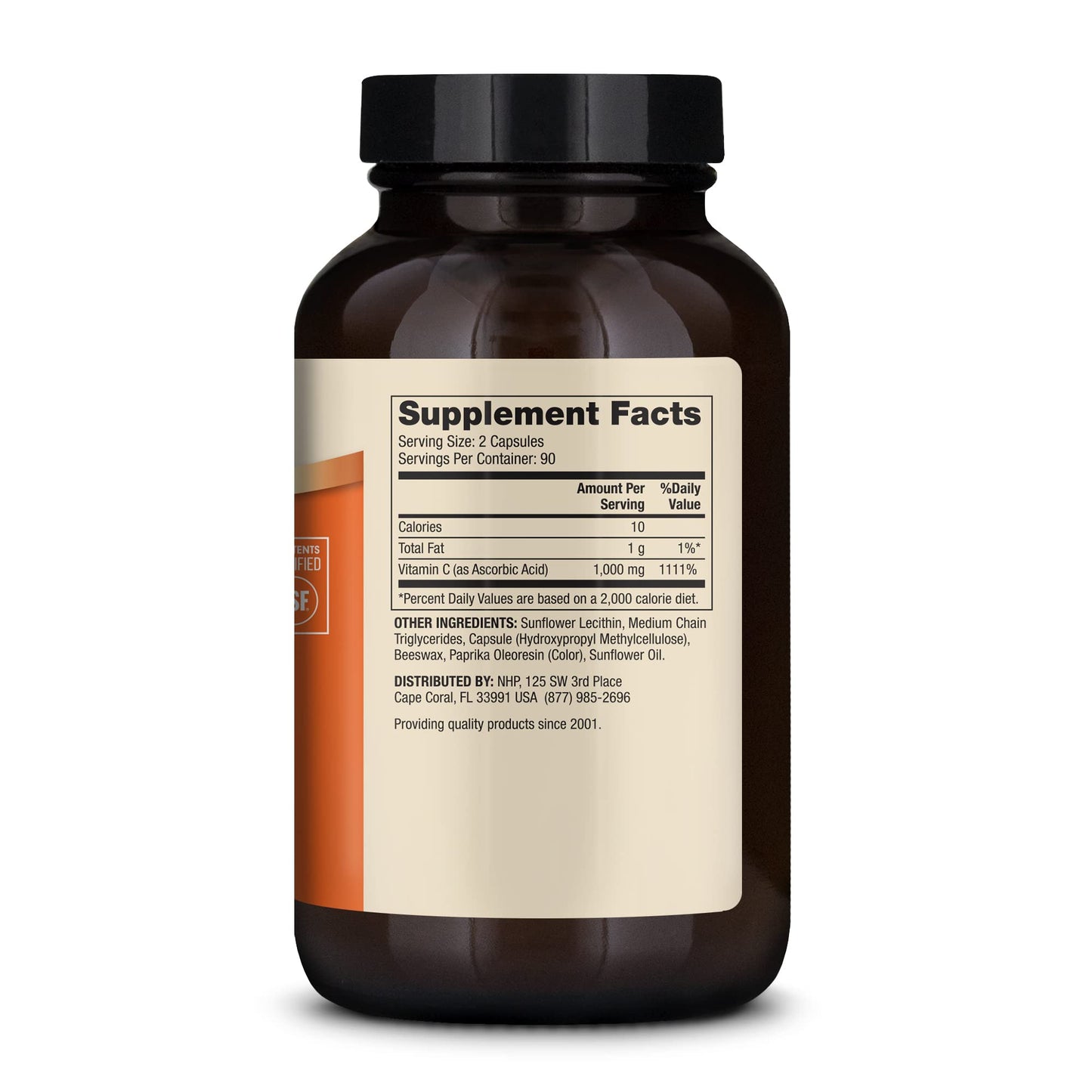 Dr. Mercola Liposomal Vitamin C Capsule 180 Capsules