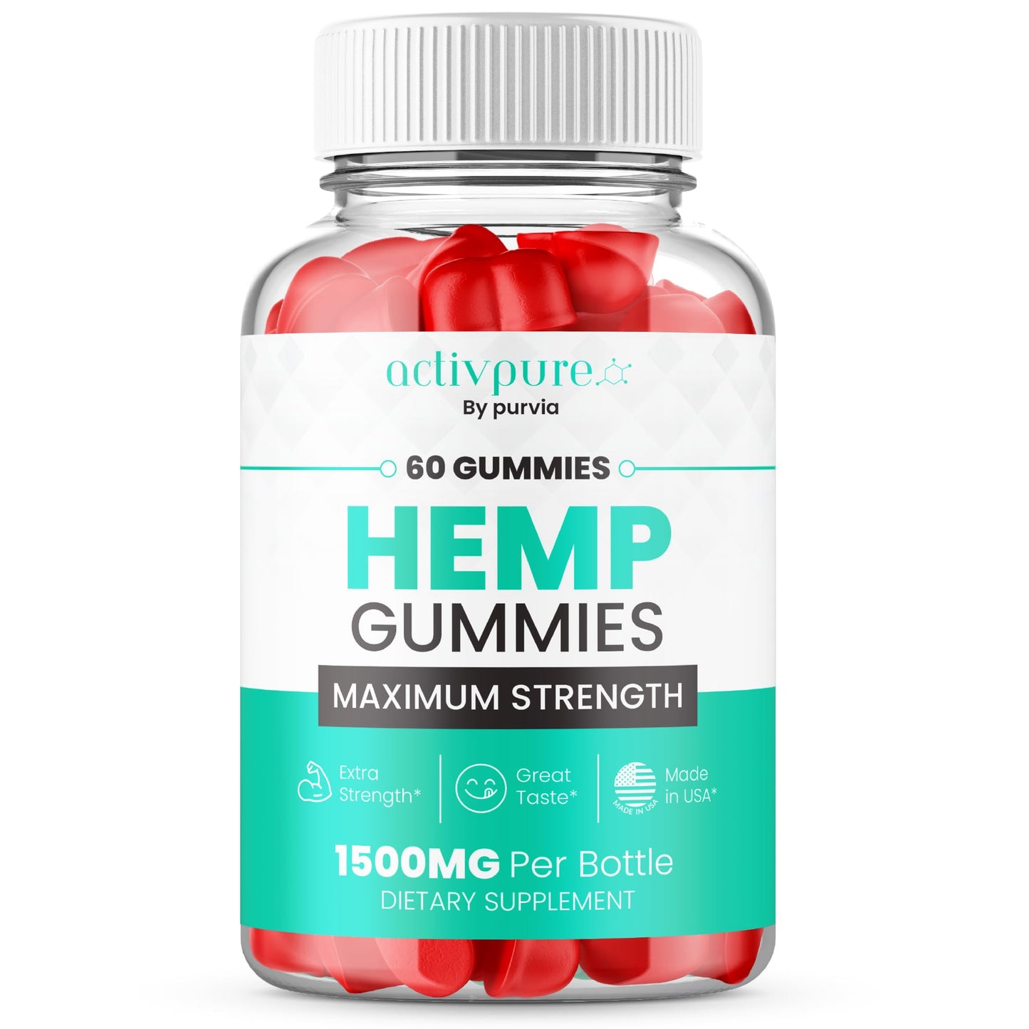 Purvia ActivPure Gummies 60 Count