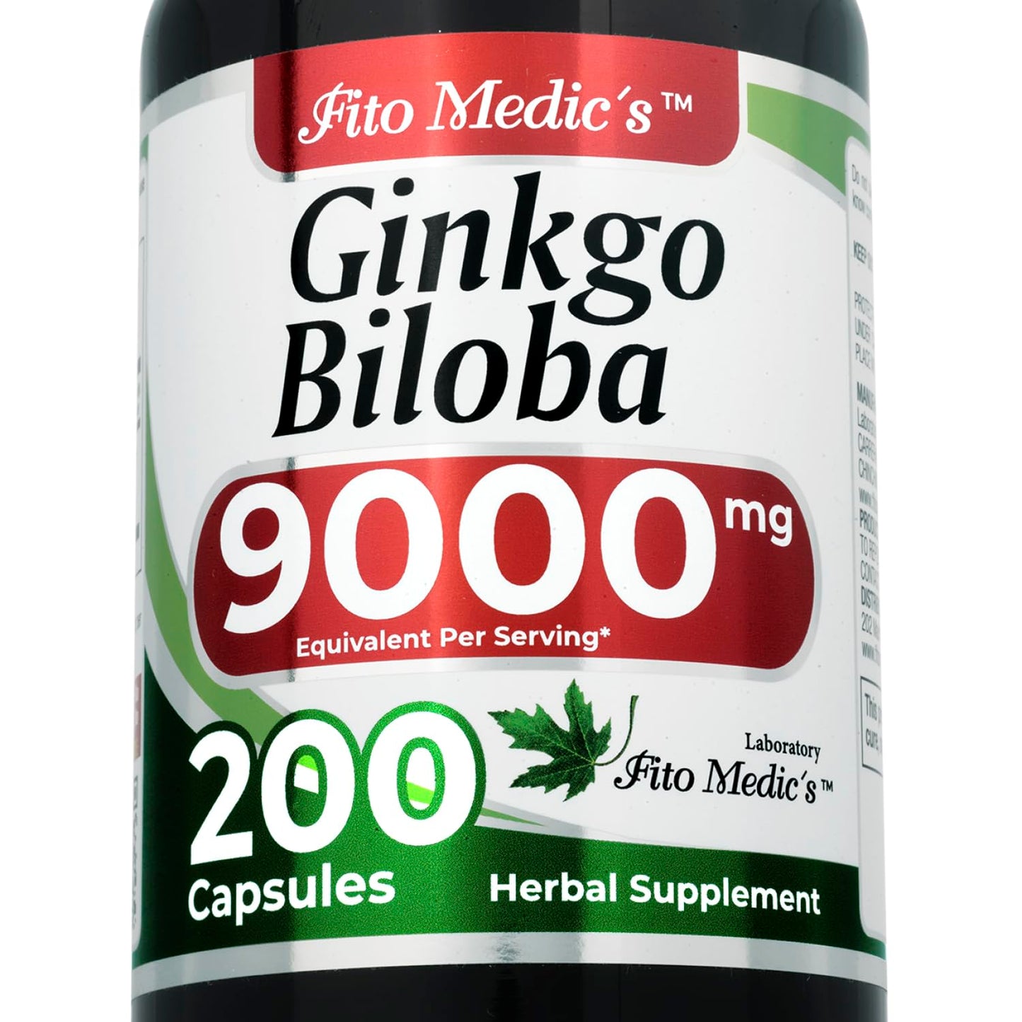 FITO MEDIC'S Ginkgo Biloba Capsules 200 Capsules