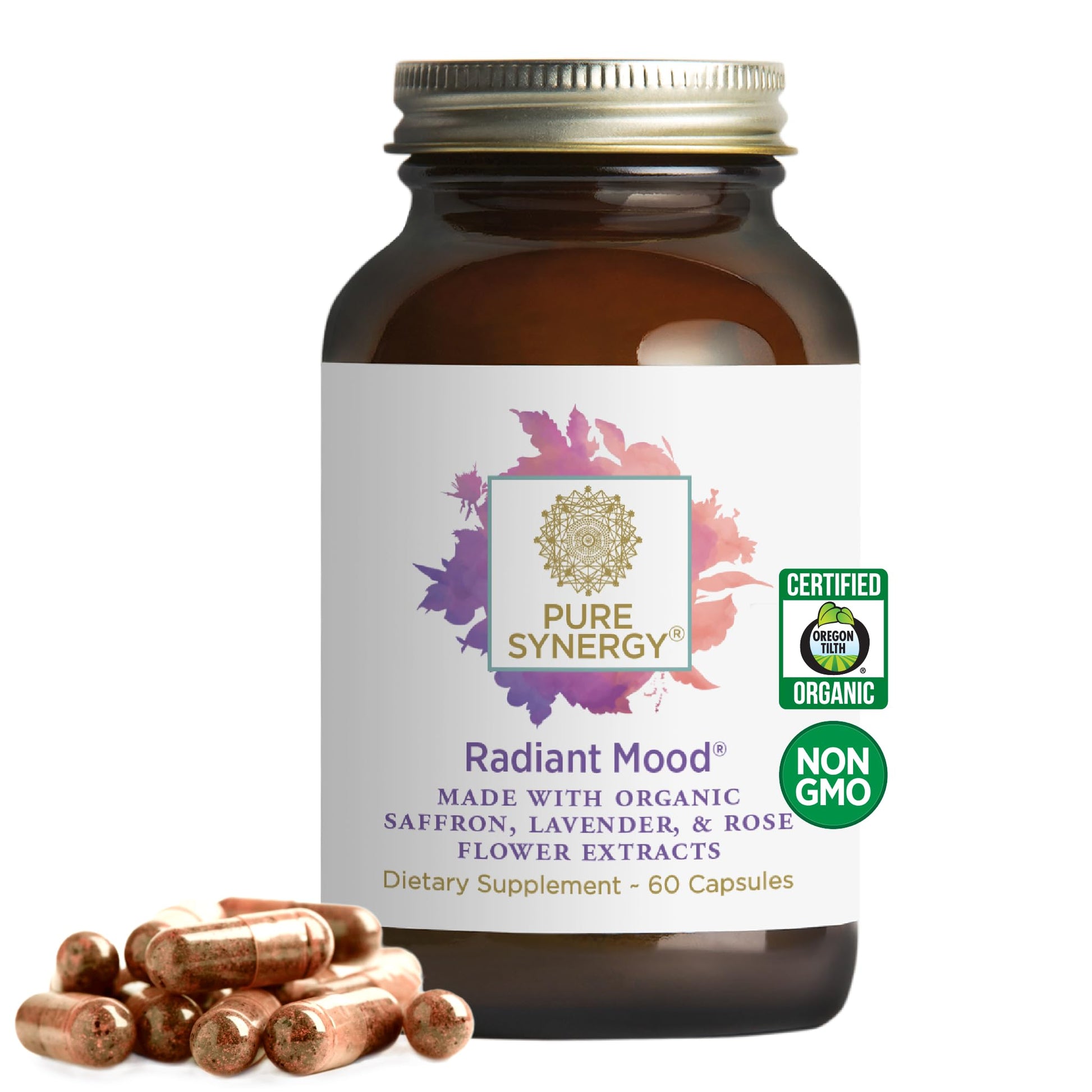 Pure Synergy Radiant Mood Capsule, 1 Count