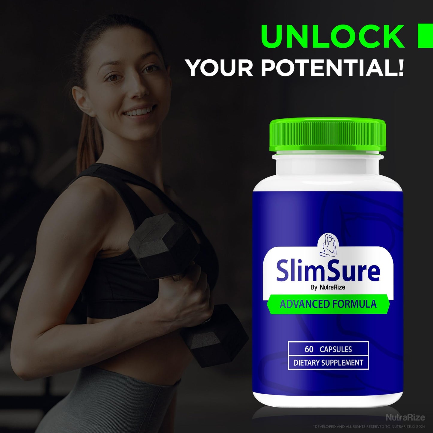 NutraRize Slim Sure Weight Loss Pills Capsule 60 Count