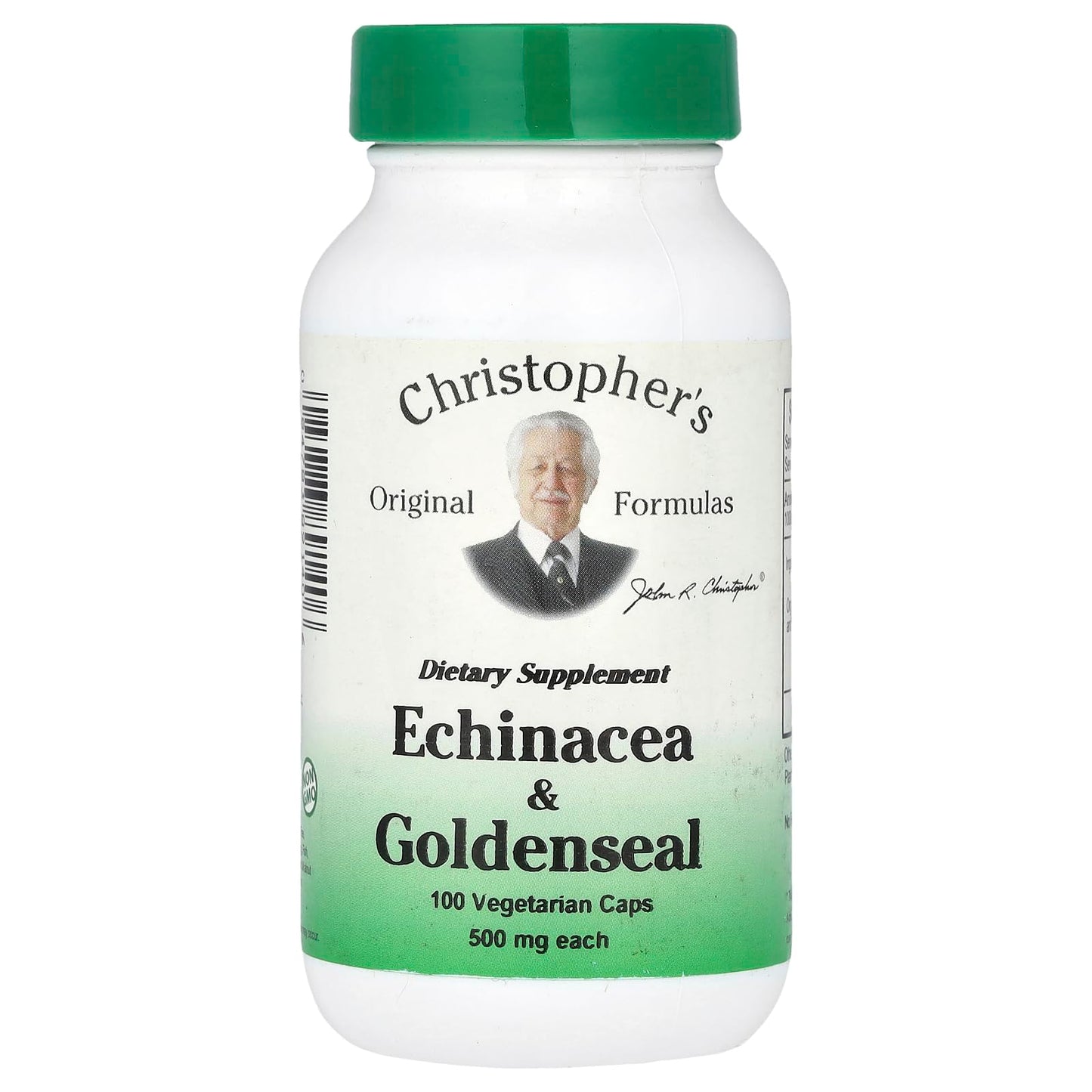 Christopher's Original Formulas Echinacea Goldseal Capsules 100 Count