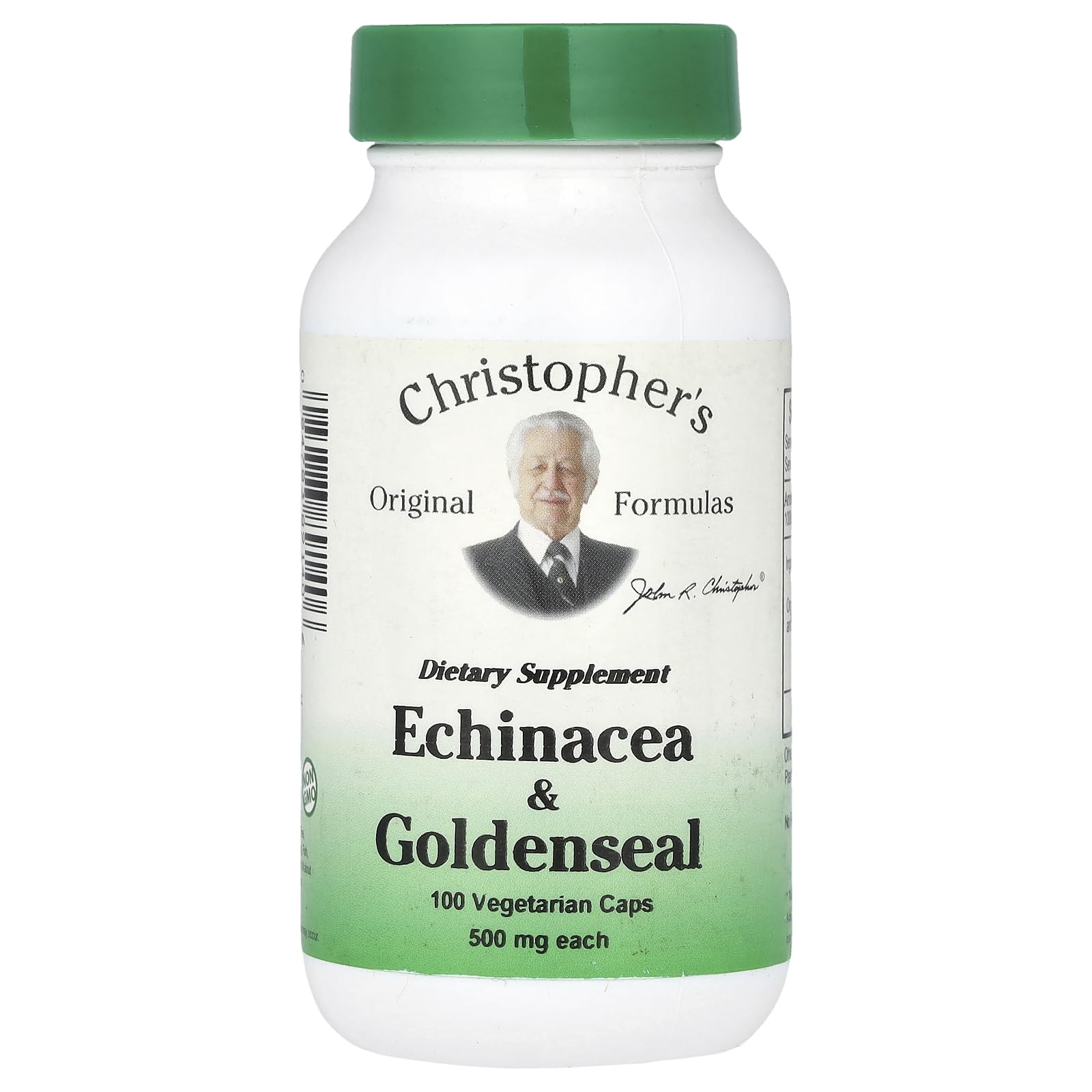 Christopher's Original Formulas Echinacea Goldseal Capsules 100 Count