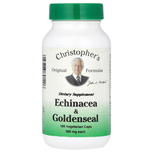 Christopher's Original Formulas Echinacea Goldseal Capsules 100 Count