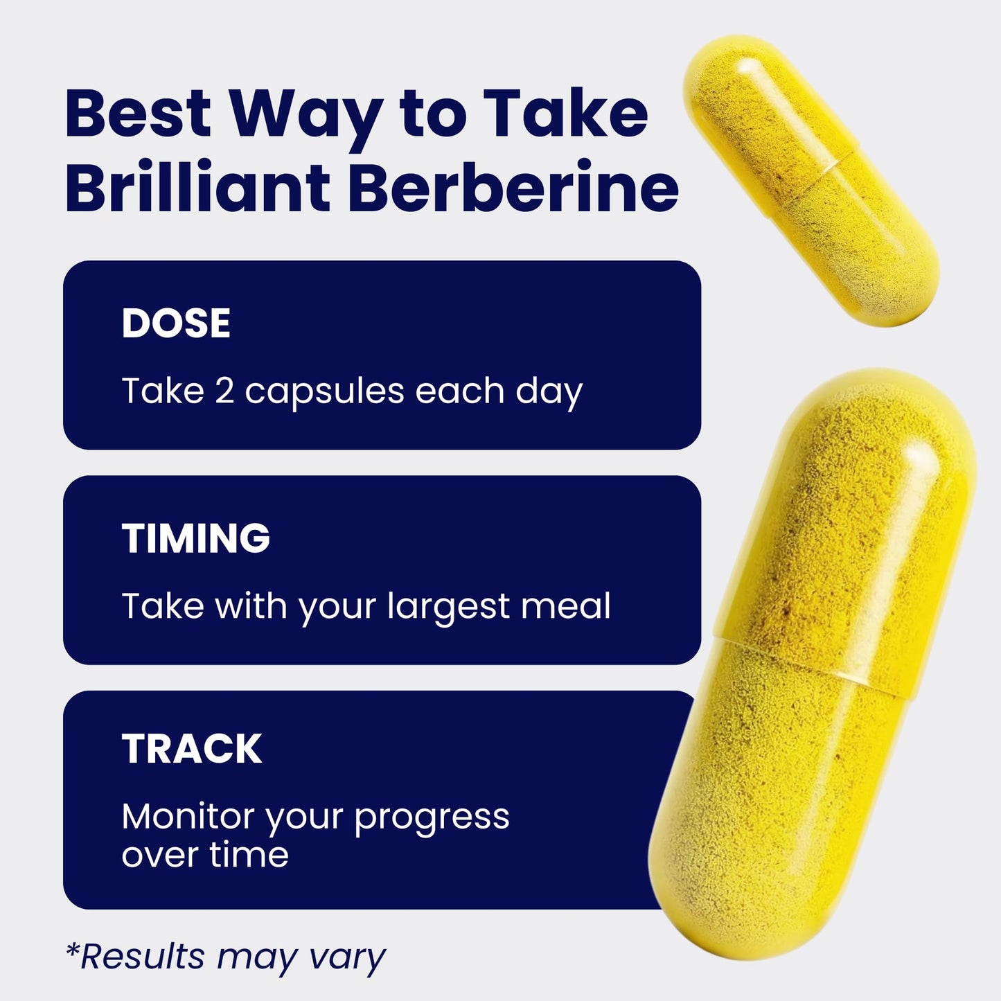 AgeImmune Berberine 1000mg Supplement Complex with Inulin Prebiotic Capsule 120 Count