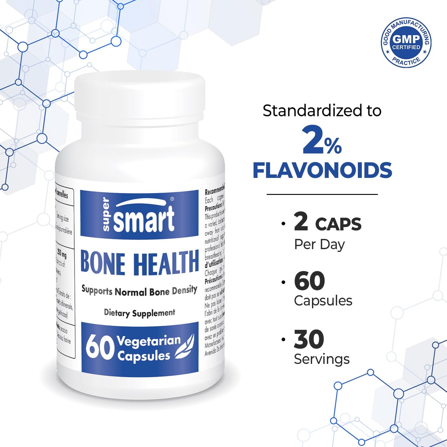 Supersmart Bone Health Supplement Capsule, 60 Capsules
