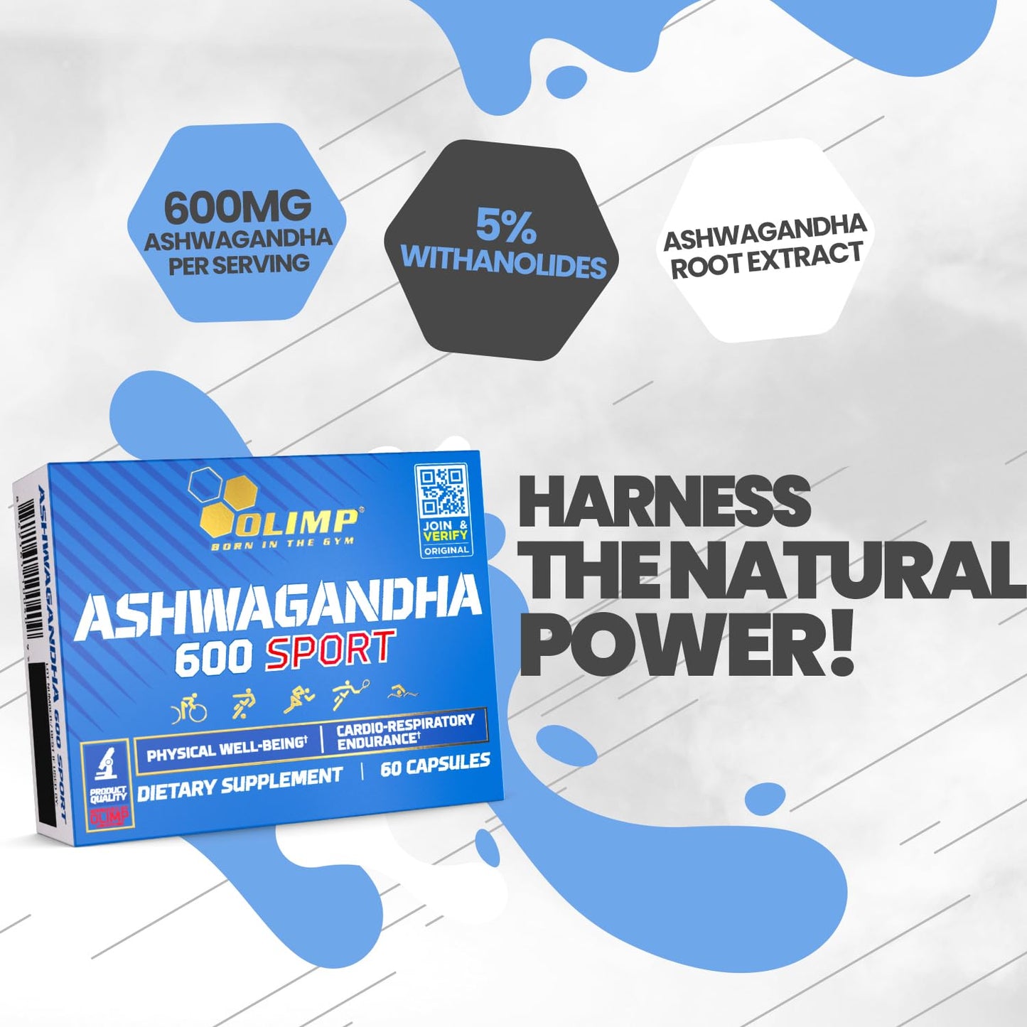 OLIMP SPORT NUTRITION Ashwagandha KSM-66 60 Capsules