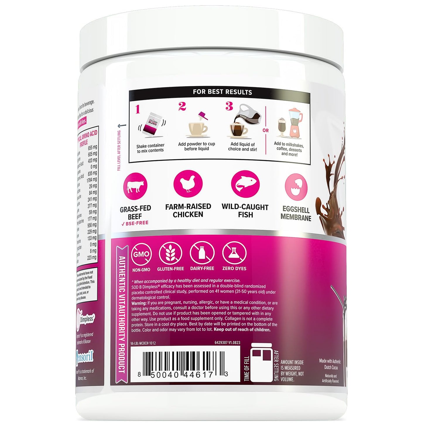 Vitauthority Collagen Peptides Powder 11.2 oz