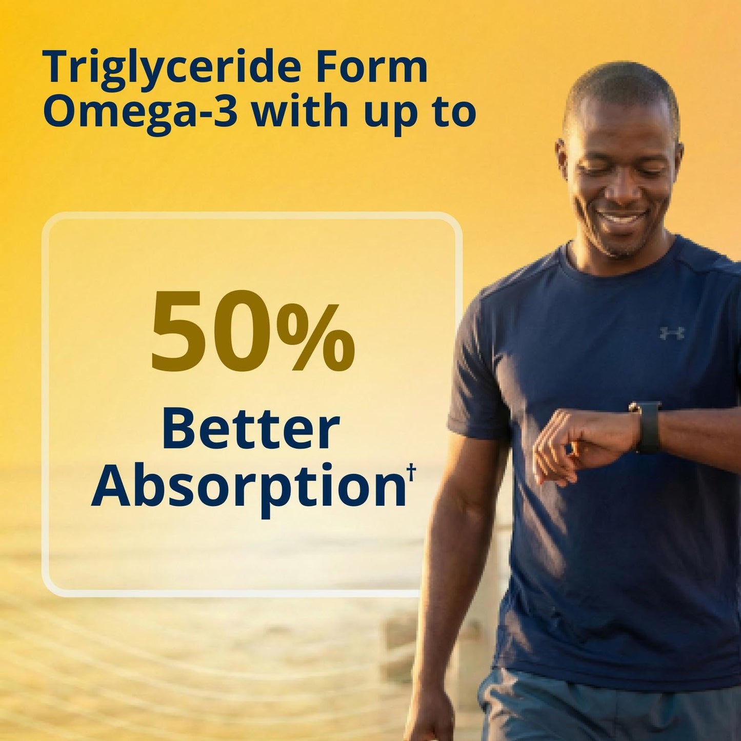 Metagenics OmegaGenics Omega-3 Fish Oil 1000mg EPA DHA Softgels, 60 Count