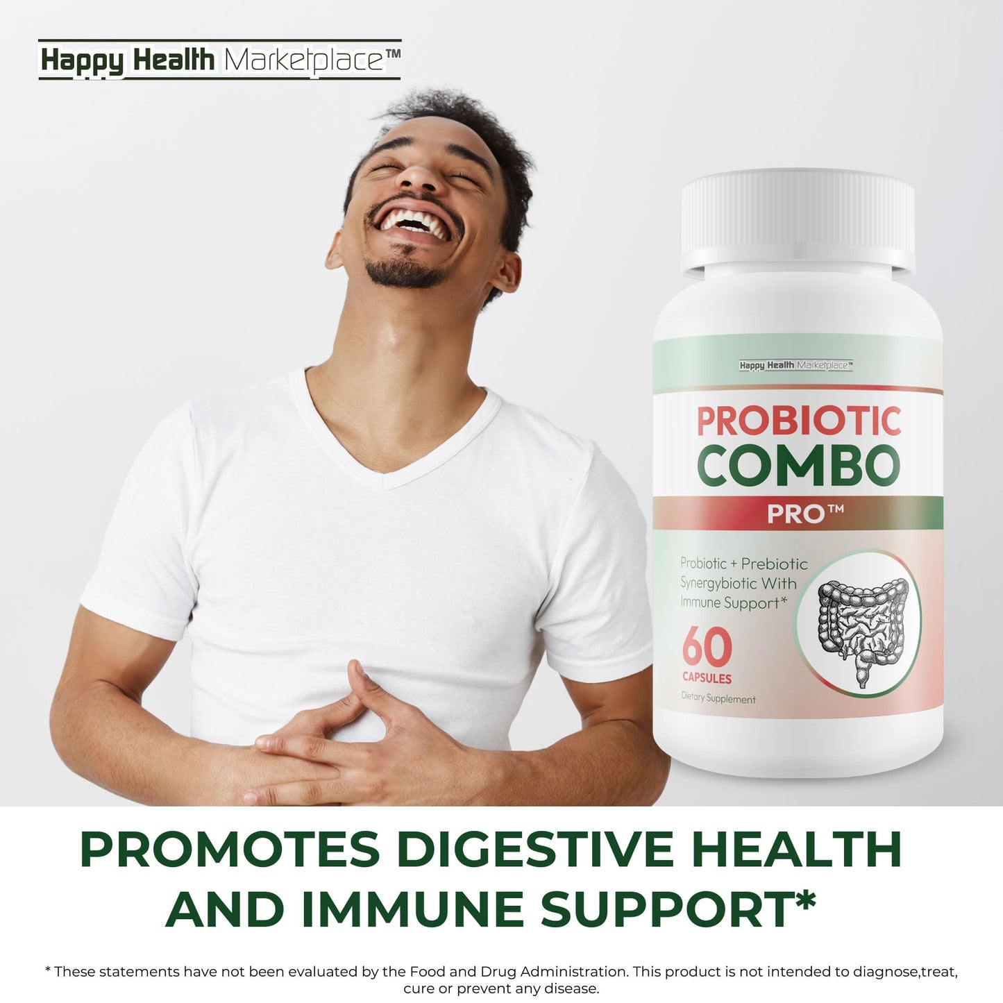 Happy Health Marketplace Probiotic Combo Pro Capsules 60
