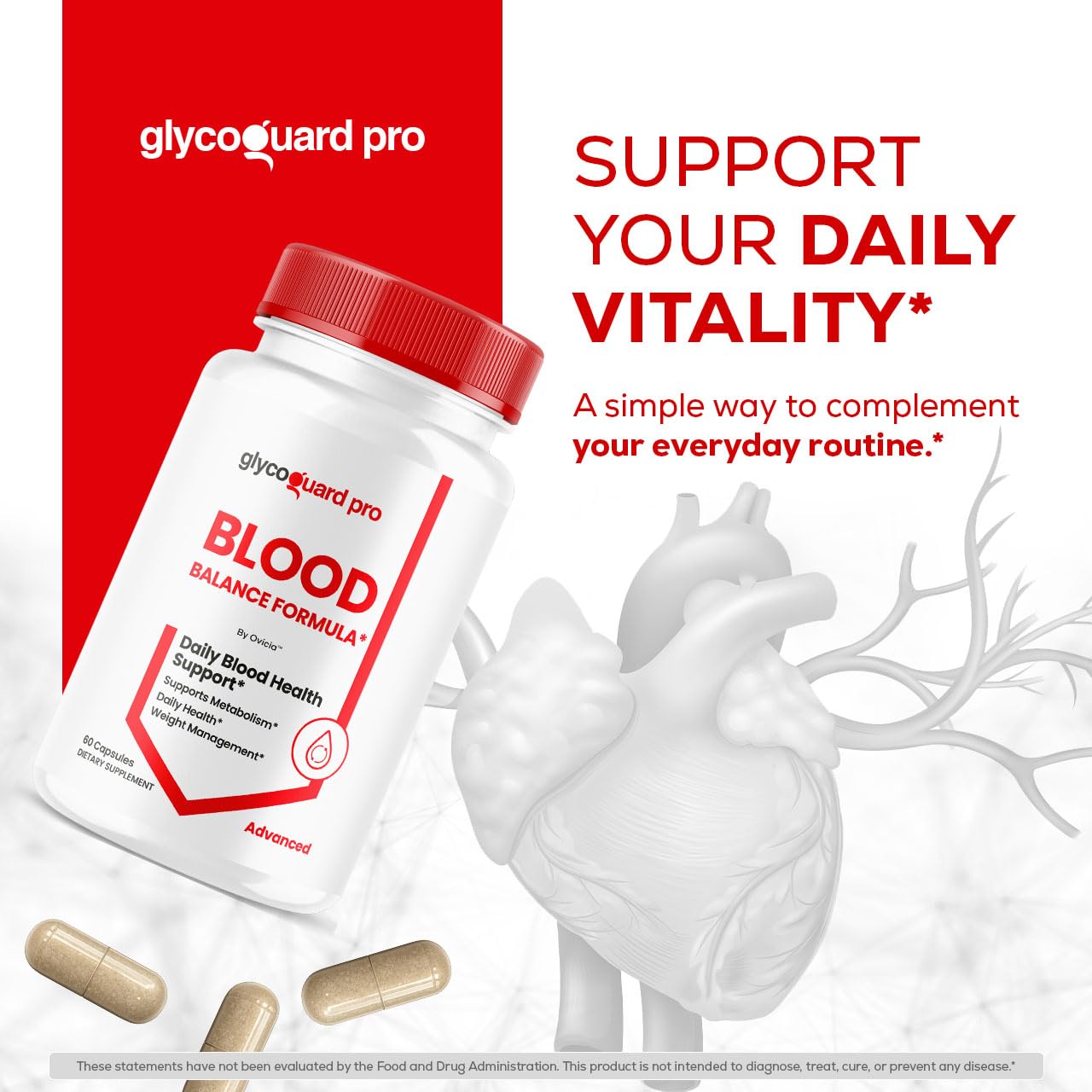 OVICIA Glyco Guard Capsule 60 Count