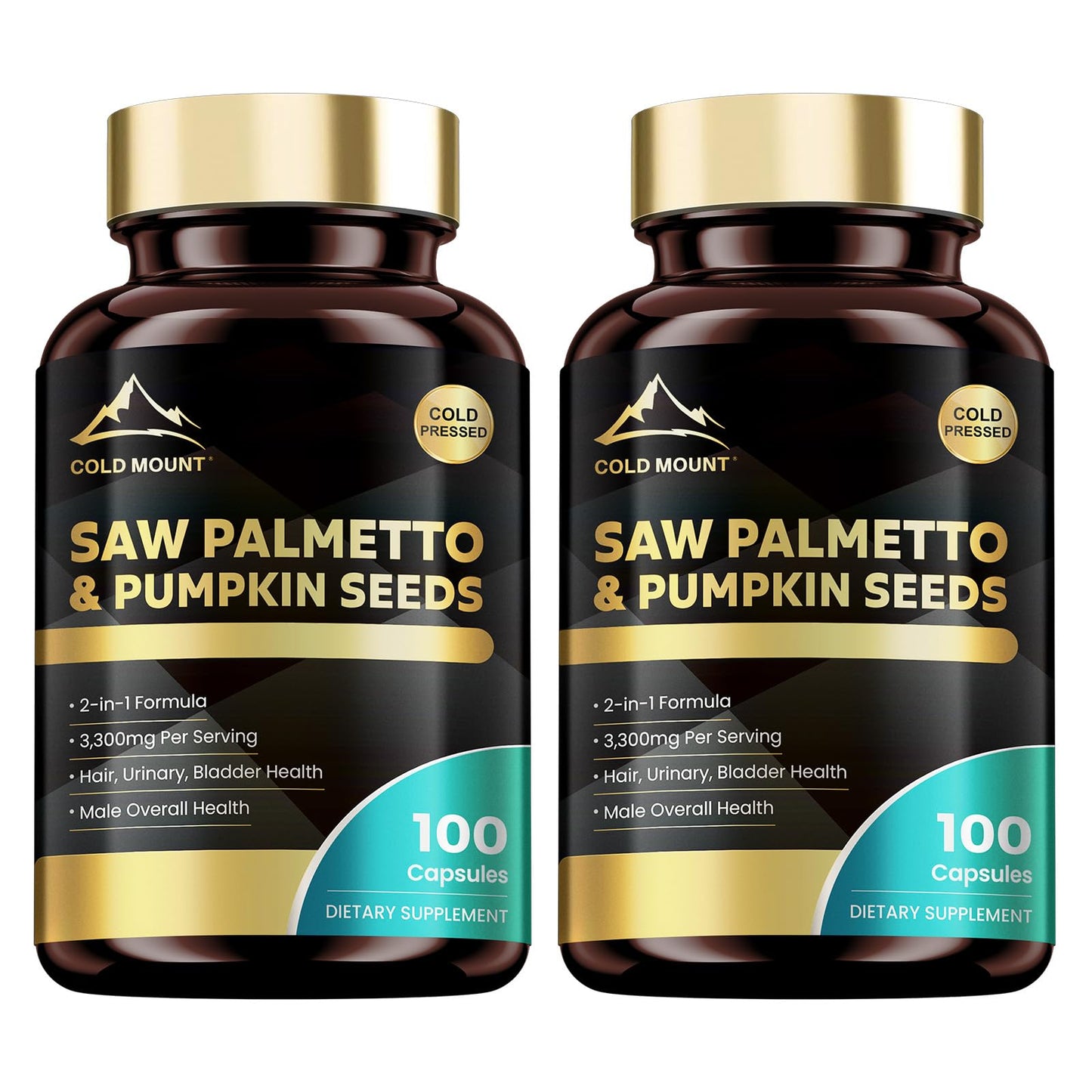 MEGNETA Saw Palmetto & Pumpkin Seed Oil 200 Capsules