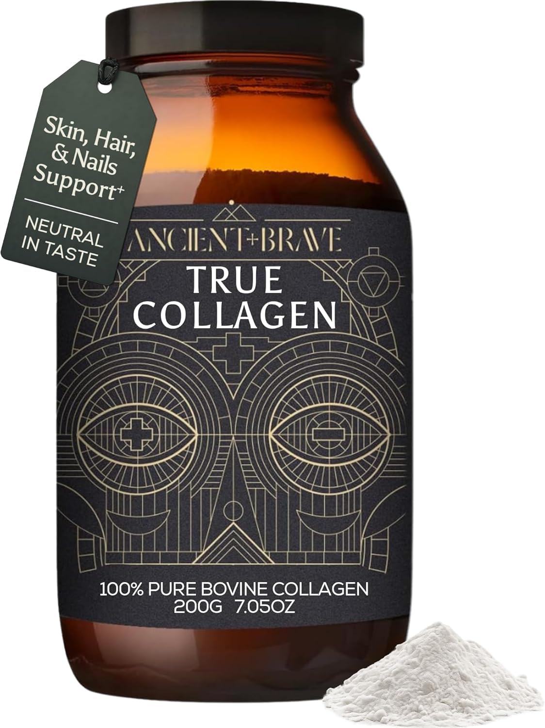 Ancient + Brave True Collagen Powder, 7.5 oz