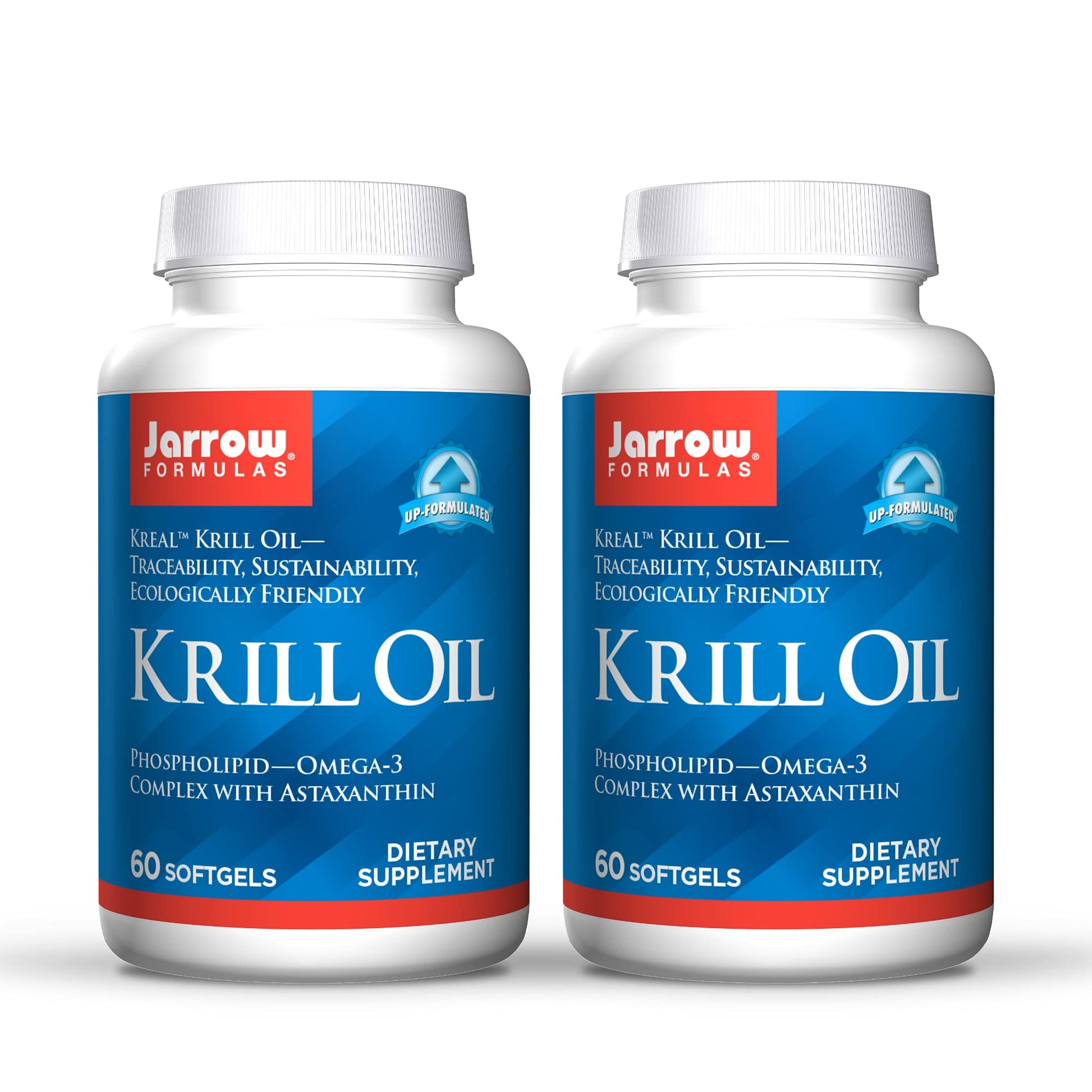 Jarrow Formulas Krill Oil Phospholipid Omega-3 Complex with Astaxanthin Softgels 120