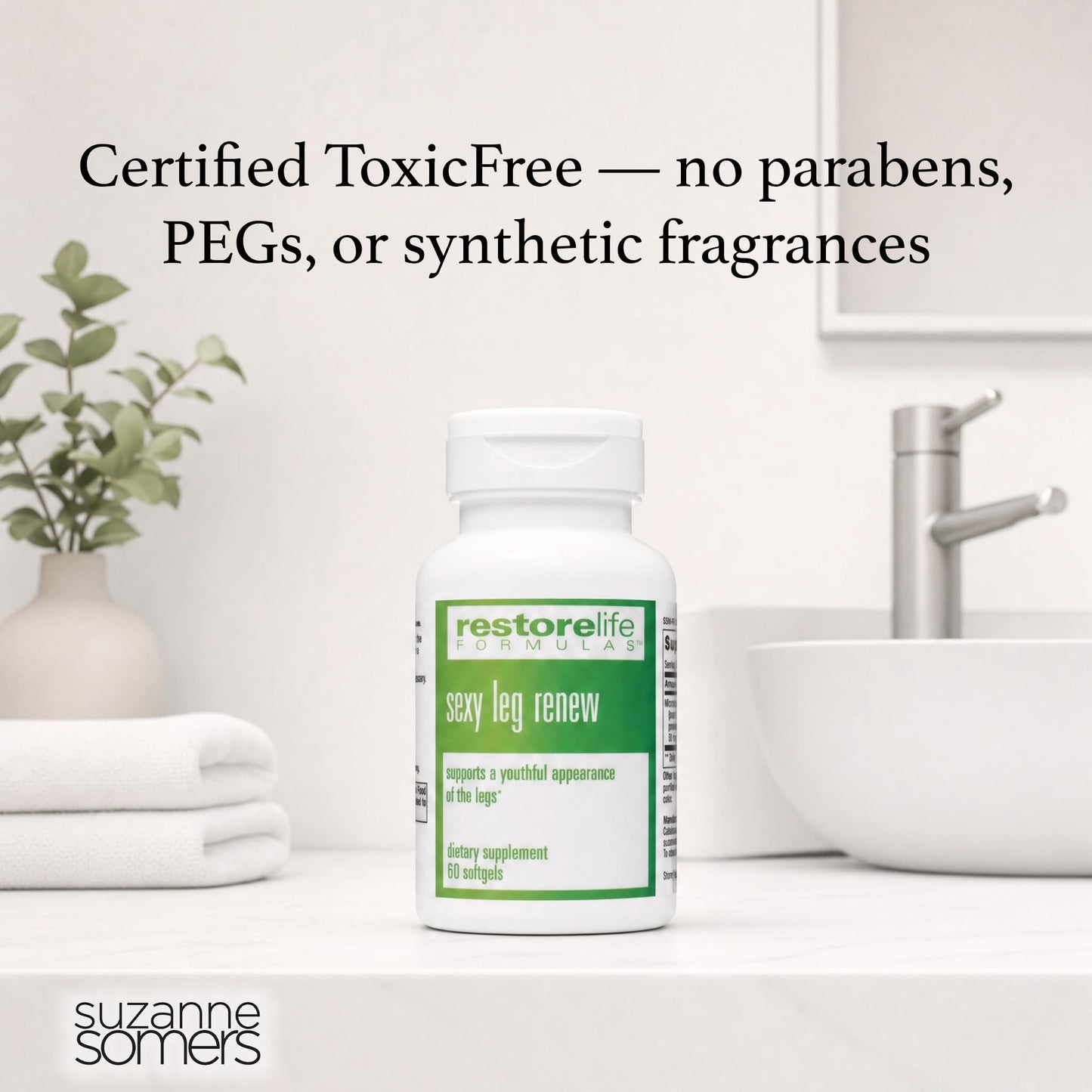 SUZANNE RestoreLife Formulas Sexy Leg Renew 30 Capsules
