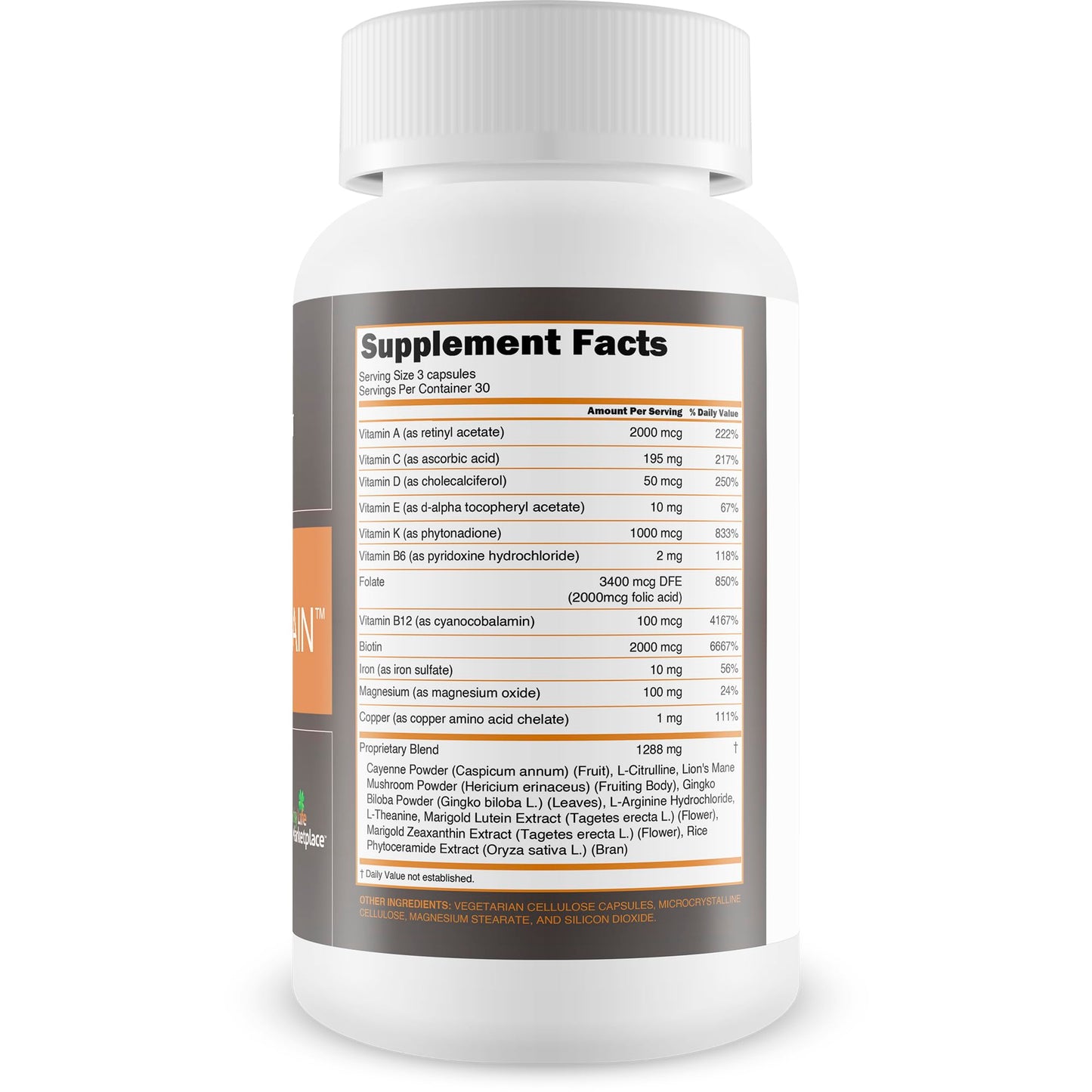 Generic Asusto Memory Supplement for Brain Capsule 90 Count
