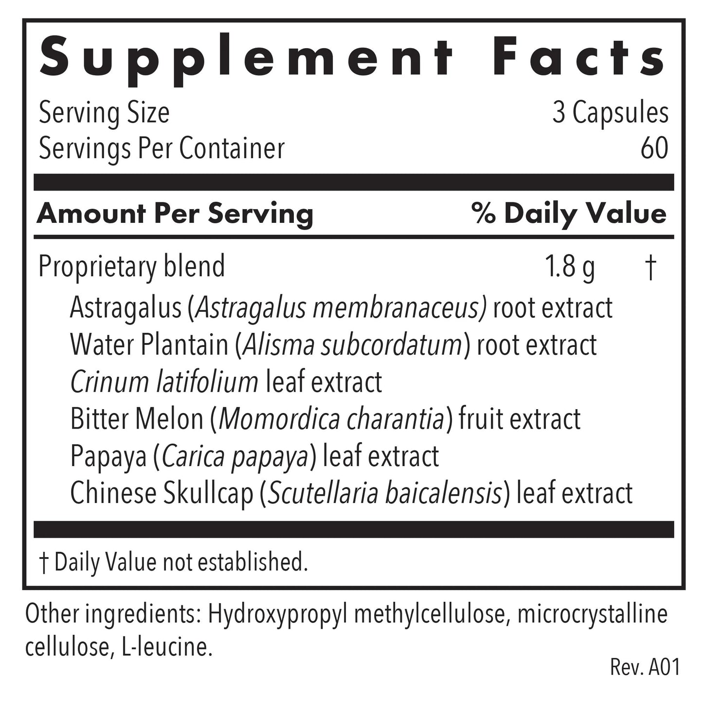 Allergy Research Group Healthy Prostate & Ovary - Traditional Chinese & Vietnamese Herbal Blend with Crinum Latifolium - Supports Reproductive Tissue & Immune Balance Capsules, 180 Count