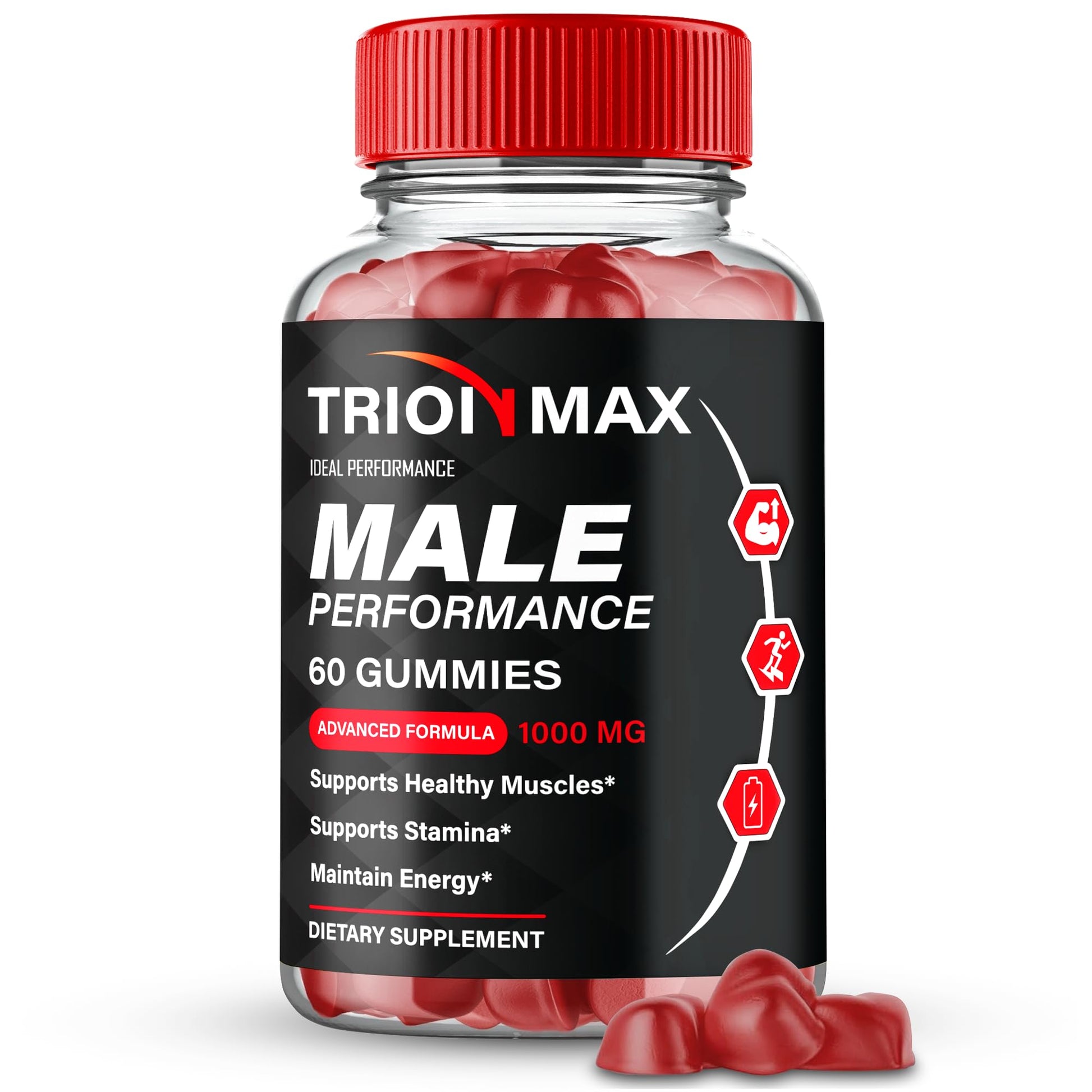 IDEAL PERFORMANCE Trion Max Gummies 60 Count