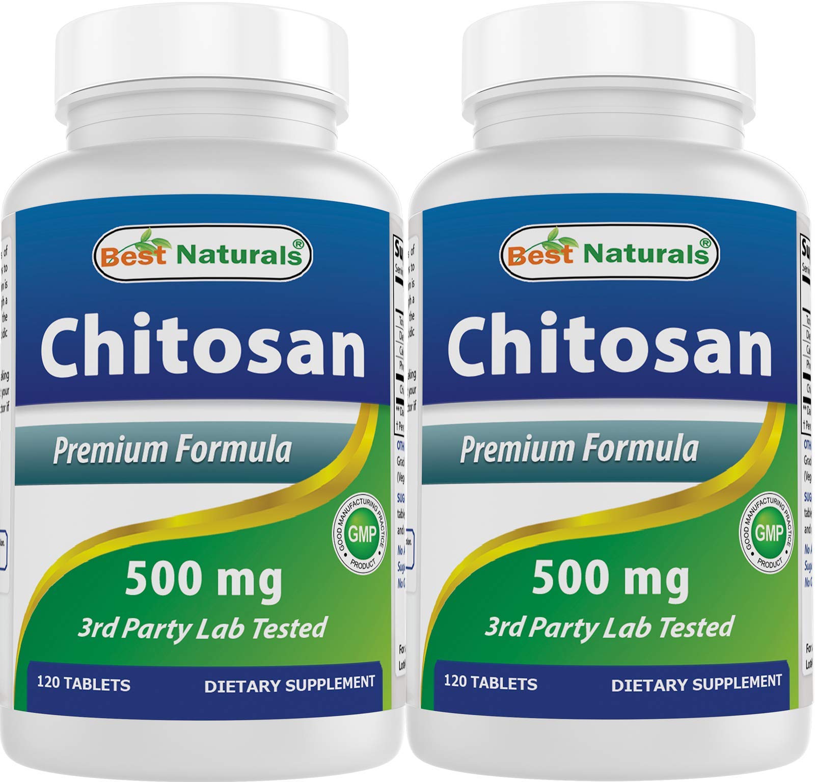 Best Naturals Chitosan 500 mg Tablets 240 Count