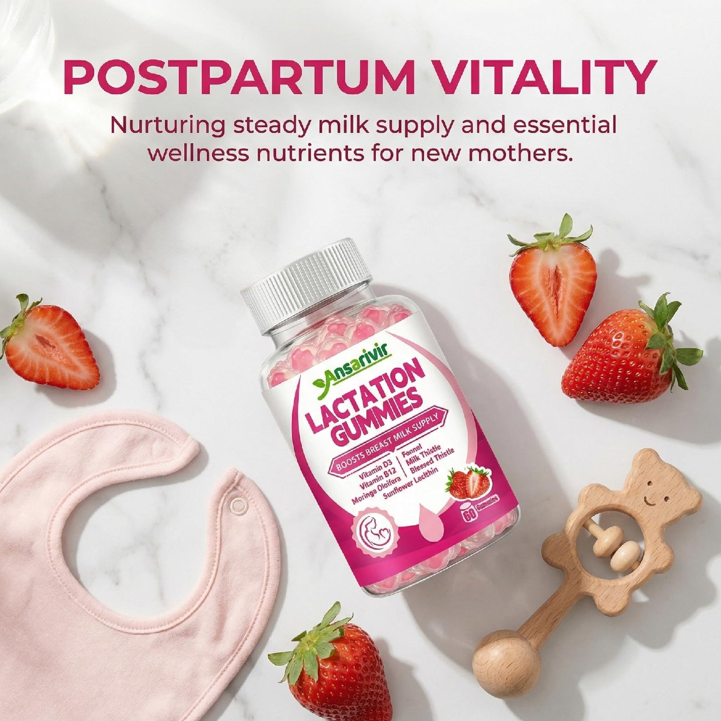 Ansarivir Lactation Supplement Gummies 60 Gummies
