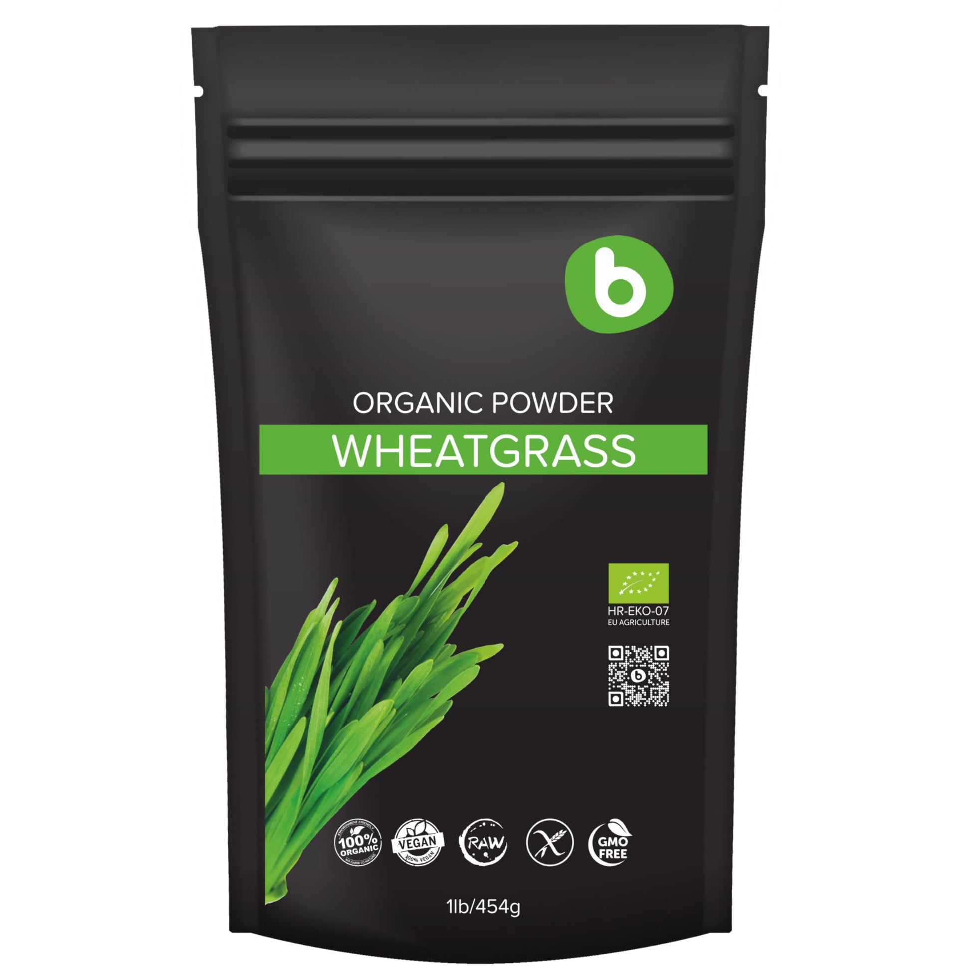 b Organic Wheatgrass Powder 1 Count