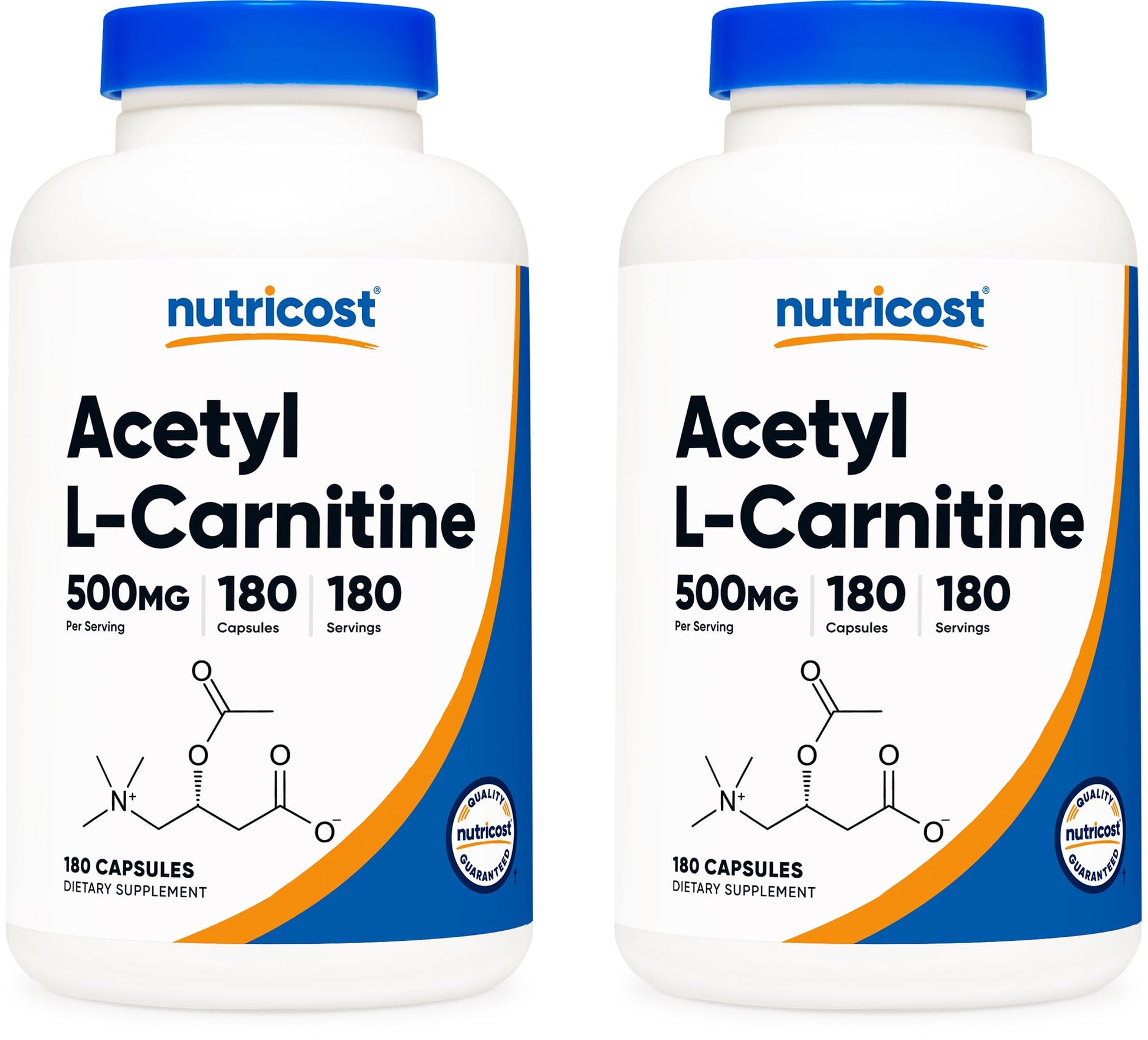 Nutricost Acetyl L-Carnitine 500mg 360 Capsules