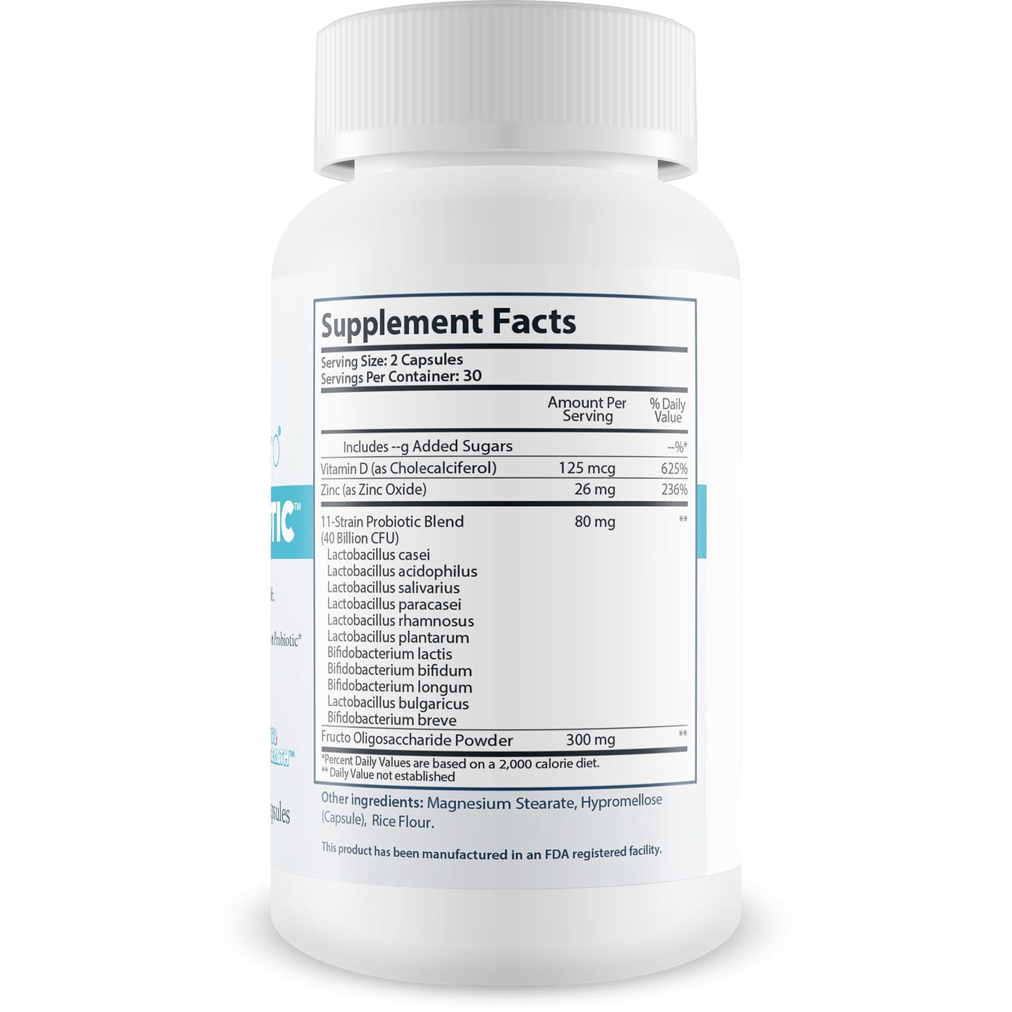 True You Health Sugar Bump Bio Probiotic Capsule 1 Count